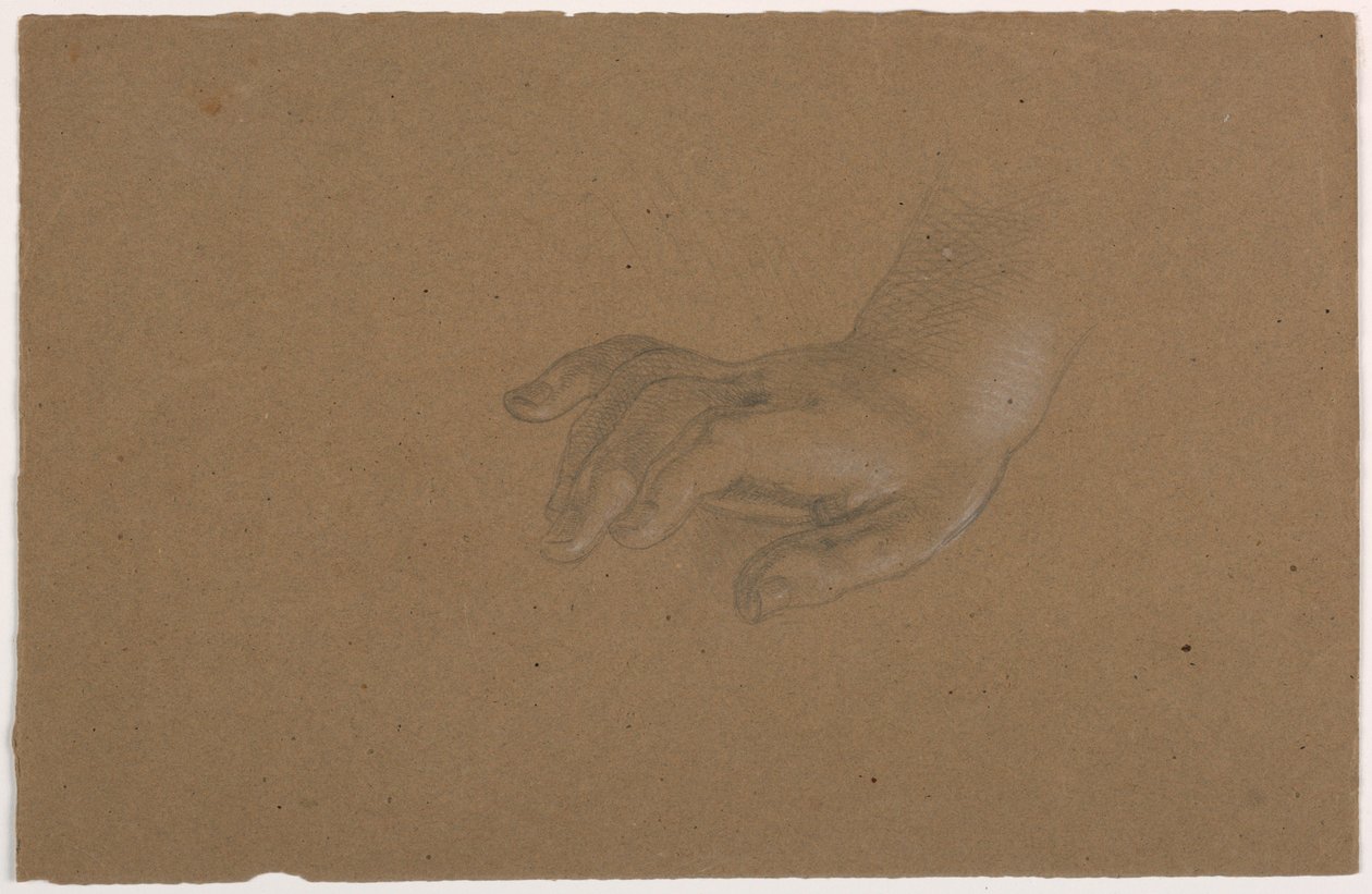 Right Hand Study, 1850–60 by Daniel Huntington