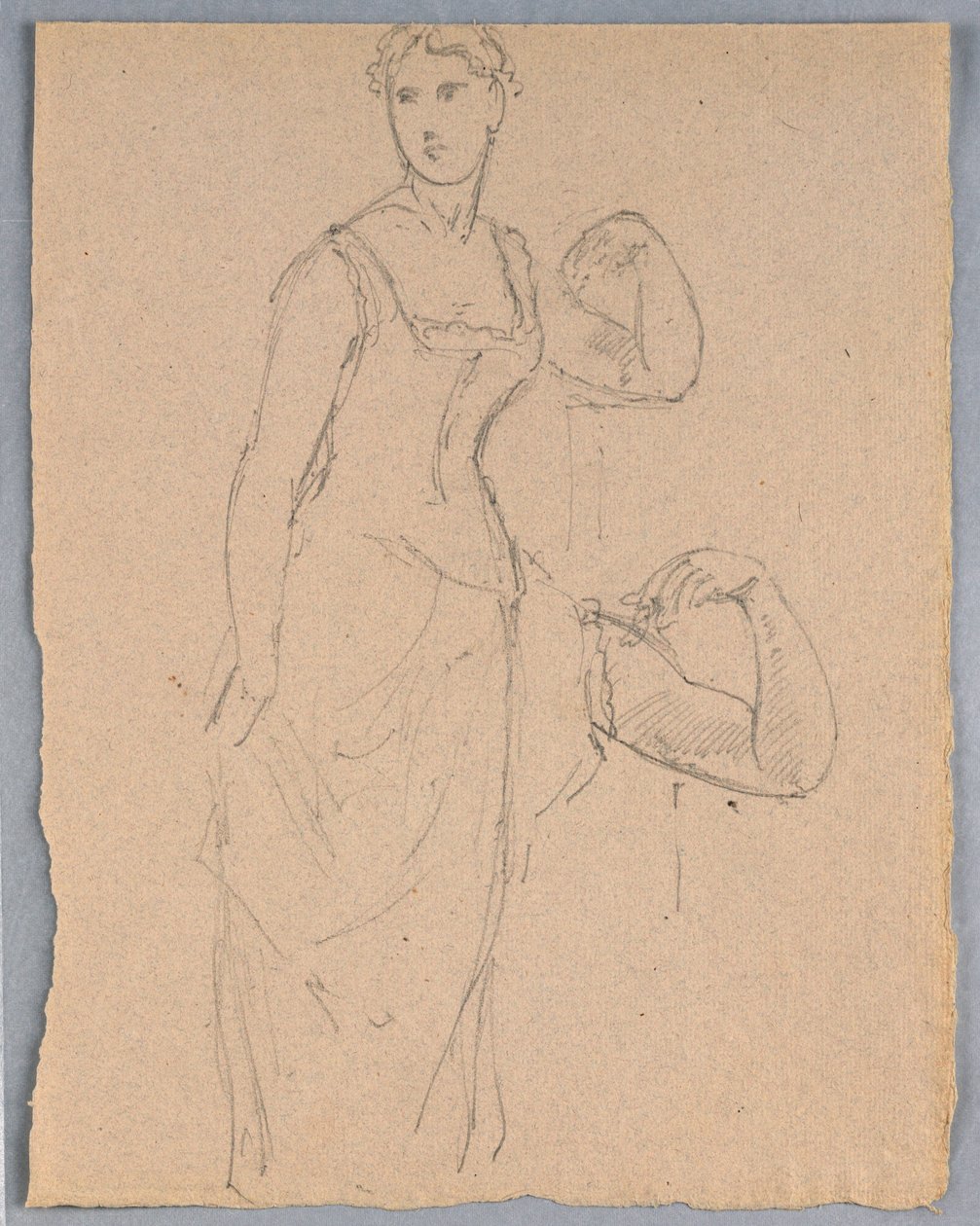 Sketch for a Portrait of Bella Worsham, 1878 by Daniel Huntington