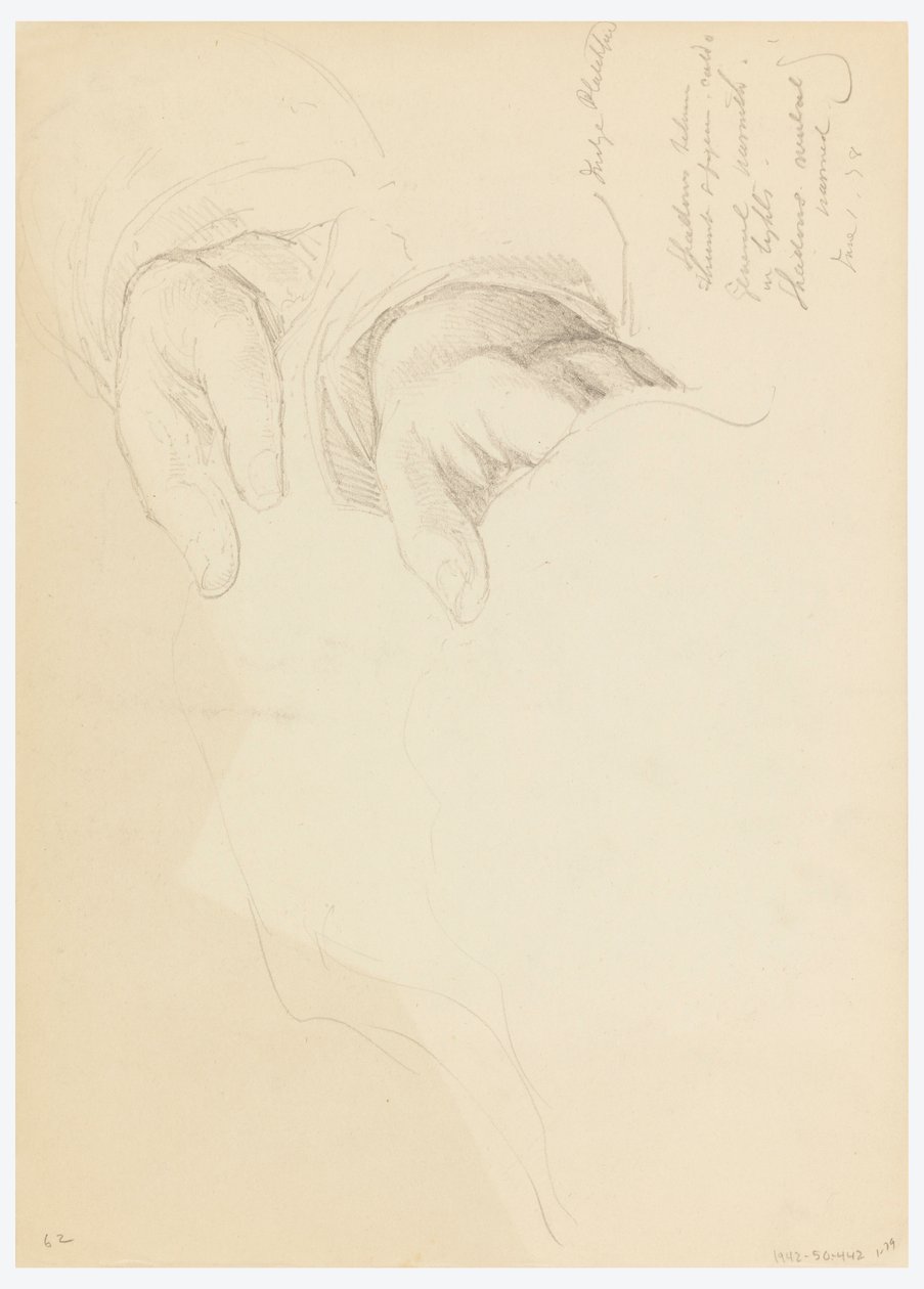 Sketch for a Portrait of Bella Worsham, 1878 by Daniel Huntington