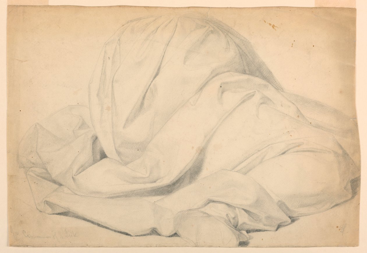Study for "Communion of the Sick", 1844-45 by Daniel Huntington