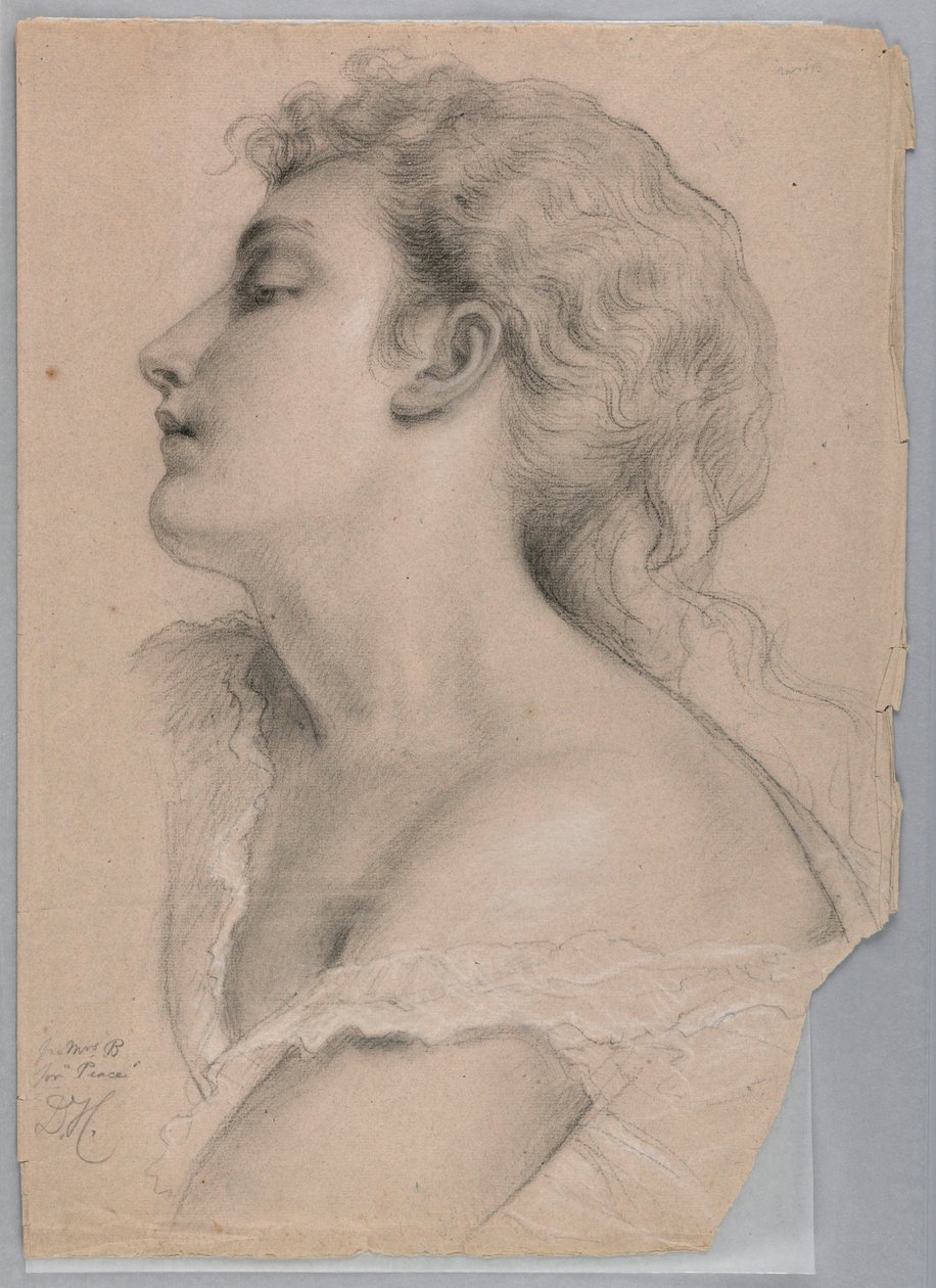 Study for "Justice and Peace", 1878 by Daniel Huntington