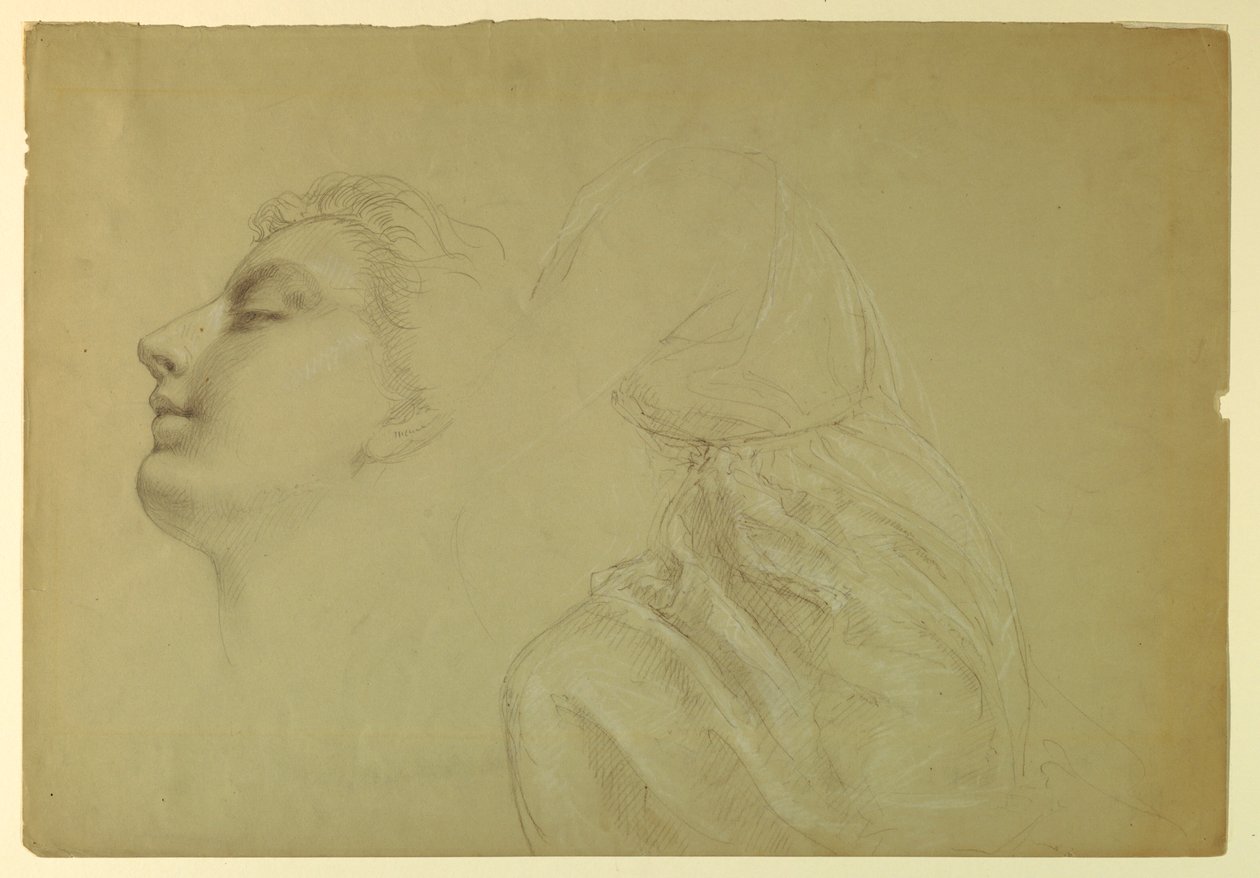 Study for "Justice and Peace", 1886 by Daniel Huntington