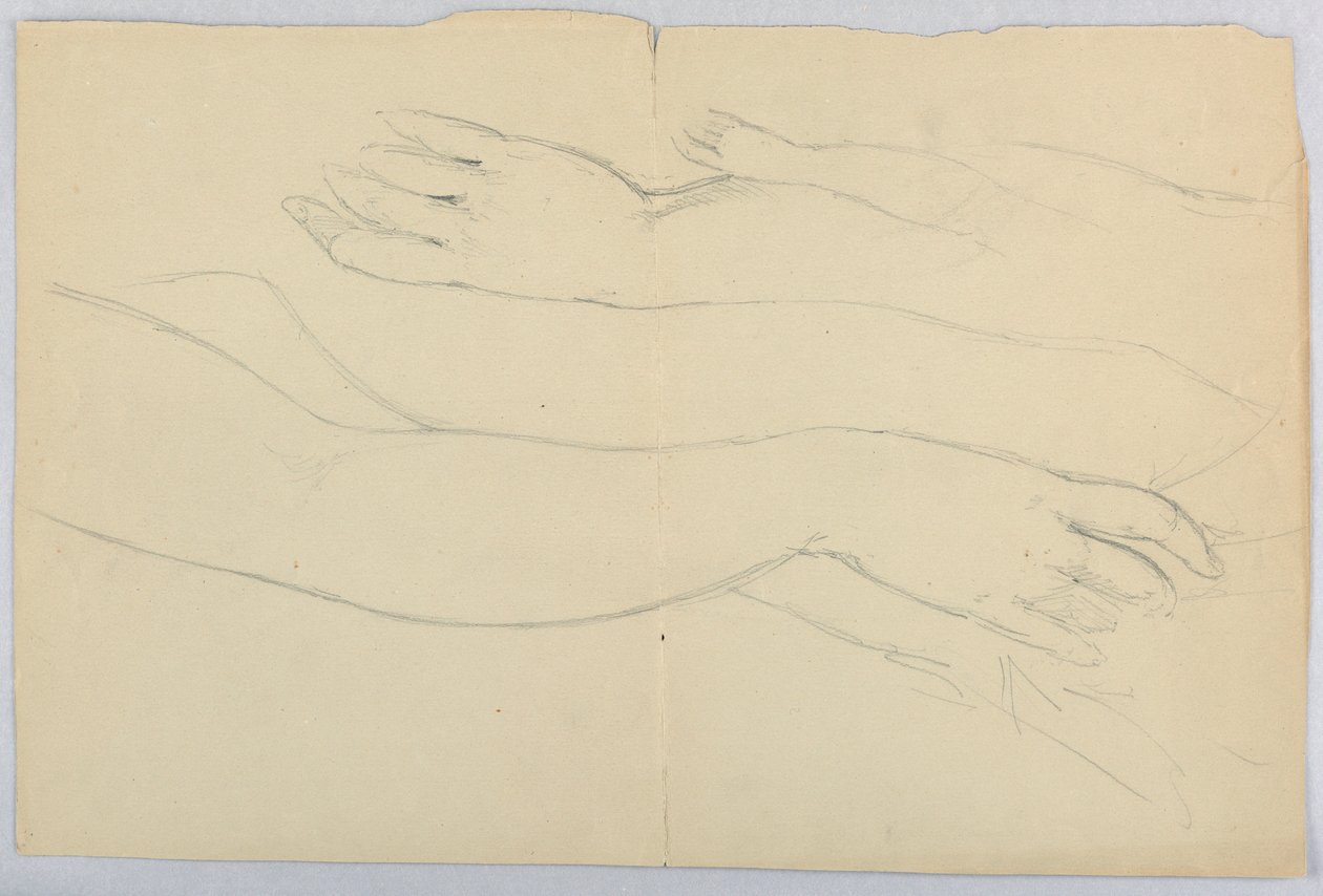Study for "Martha Washington Reception", December 20, 1878 by Daniel Huntington