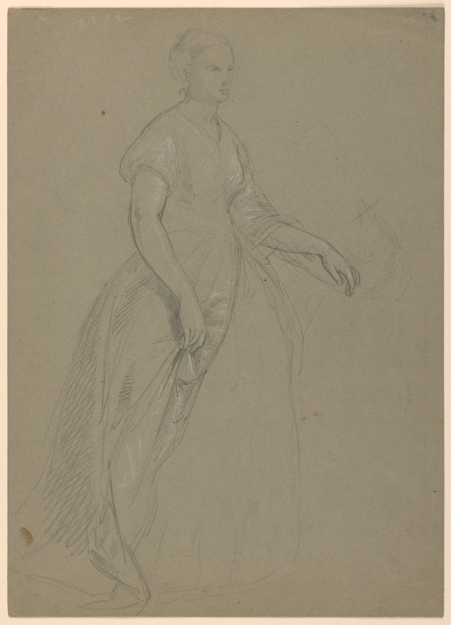 Study for "Martha Washington Reception", 1860 by Daniel Huntington