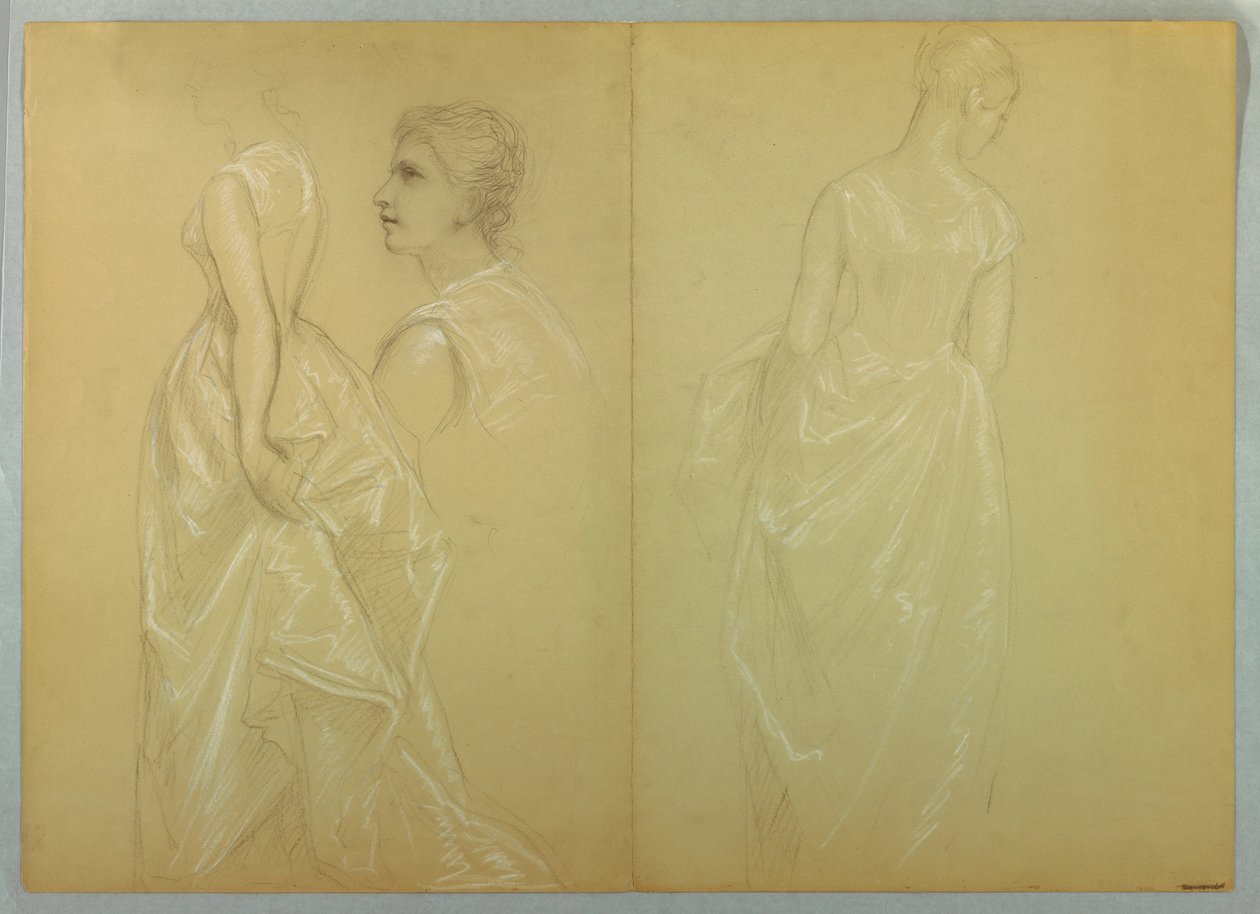 Study for "Mrs. Washington", 1878-86 and 1860 by Daniel Huntington