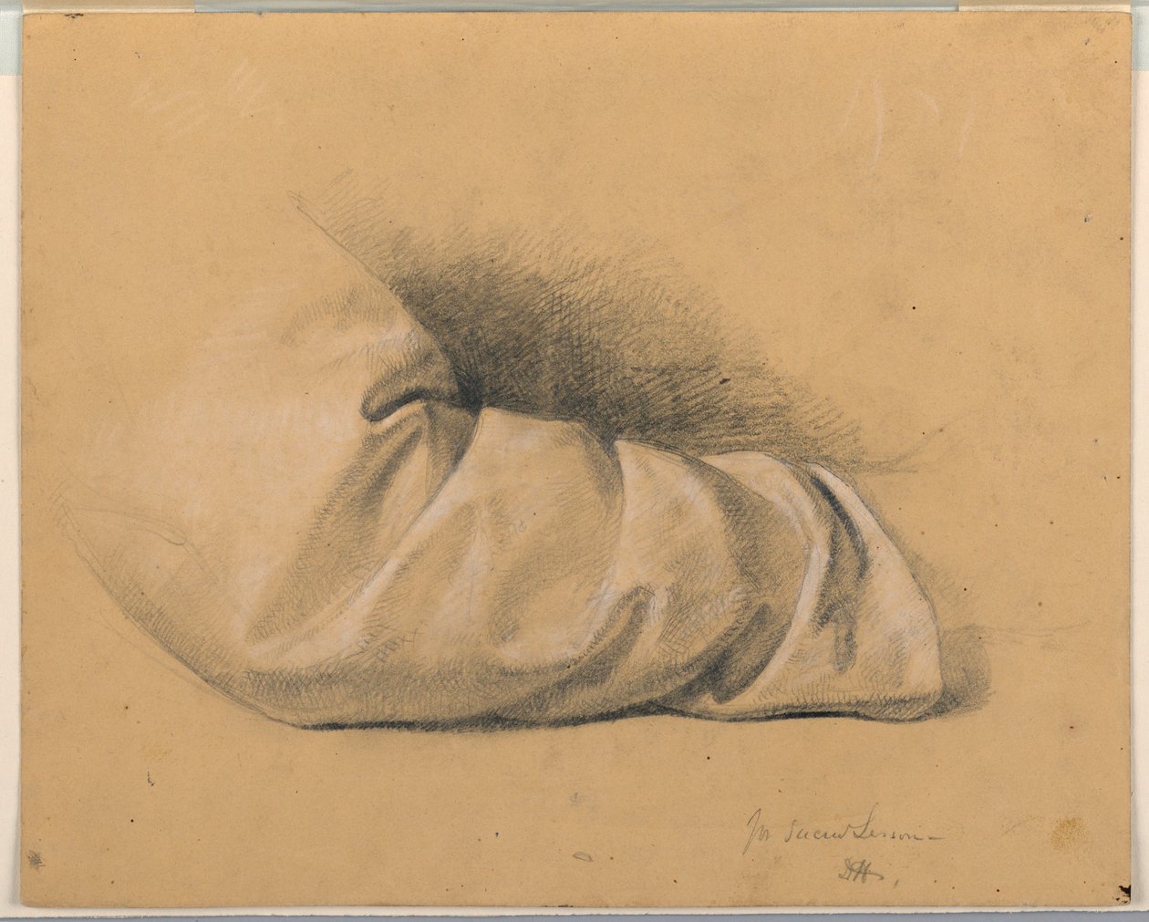 Study for "Sacred Lesson", 1844 by Daniel Huntington