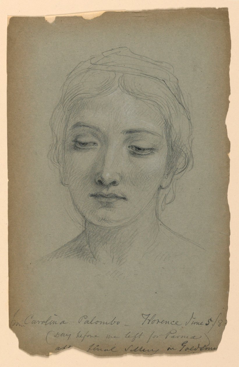 Study for "The Goldsmith", June 5, 1883 by Daniel Huntington