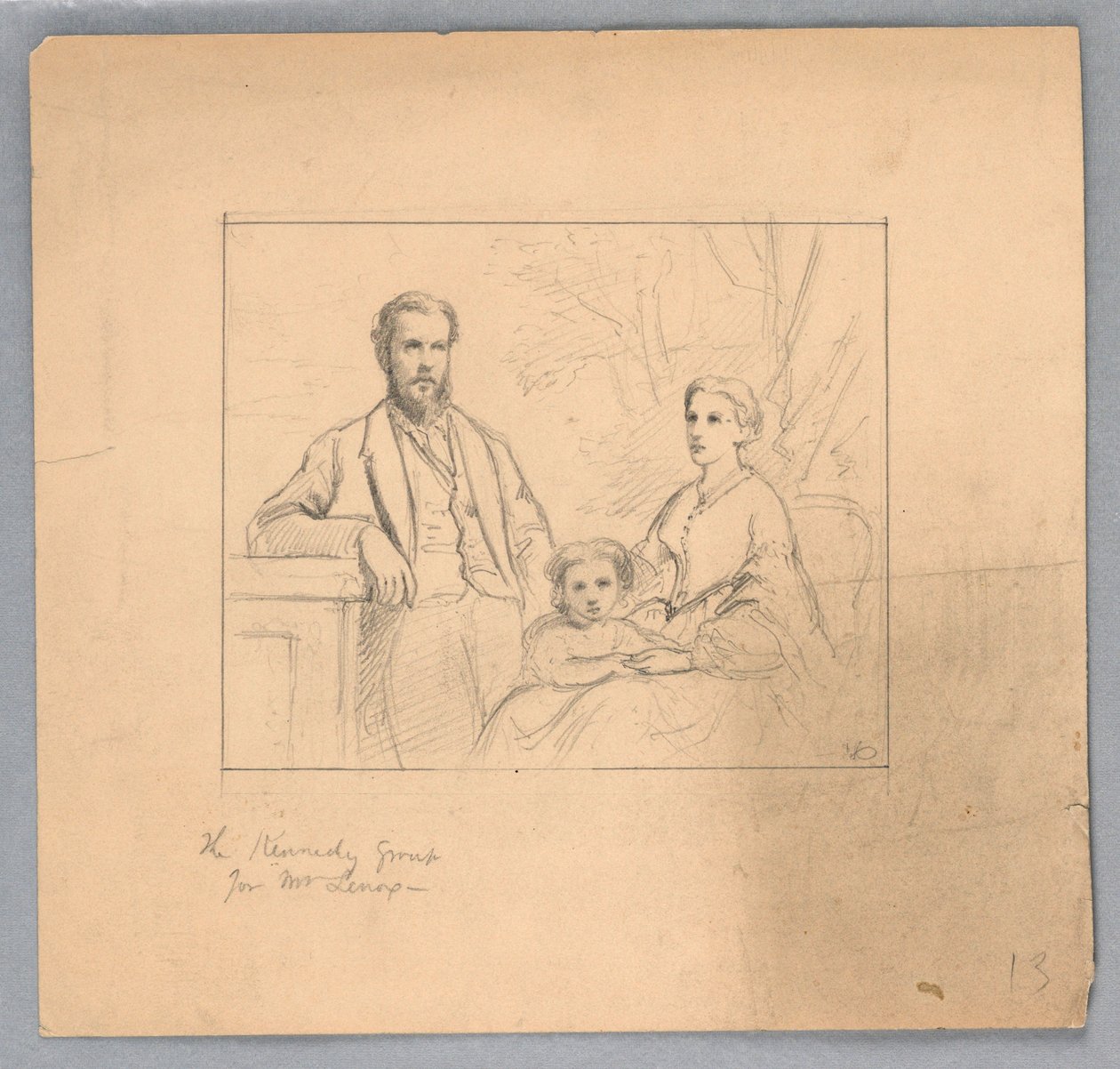 Study for "Titian Showing", 1872 by Daniel Huntington