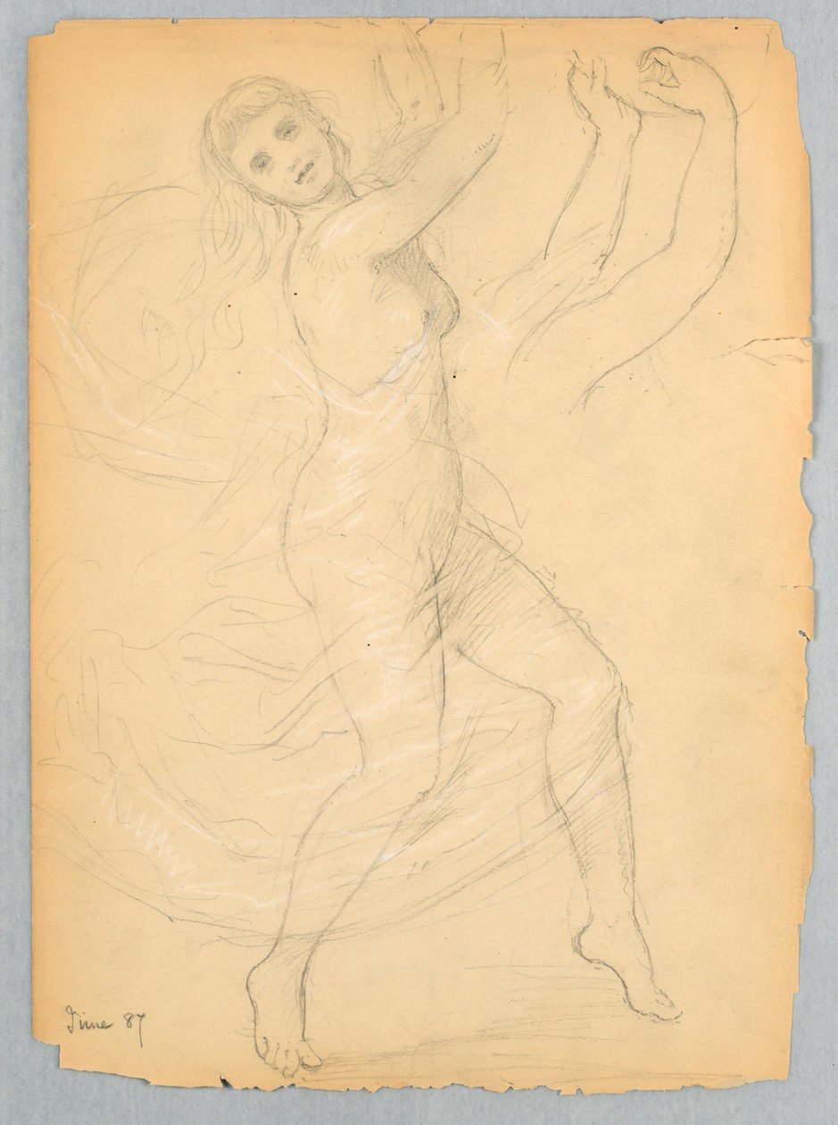 Study for the National Academy, June 1868 by Daniel Huntington