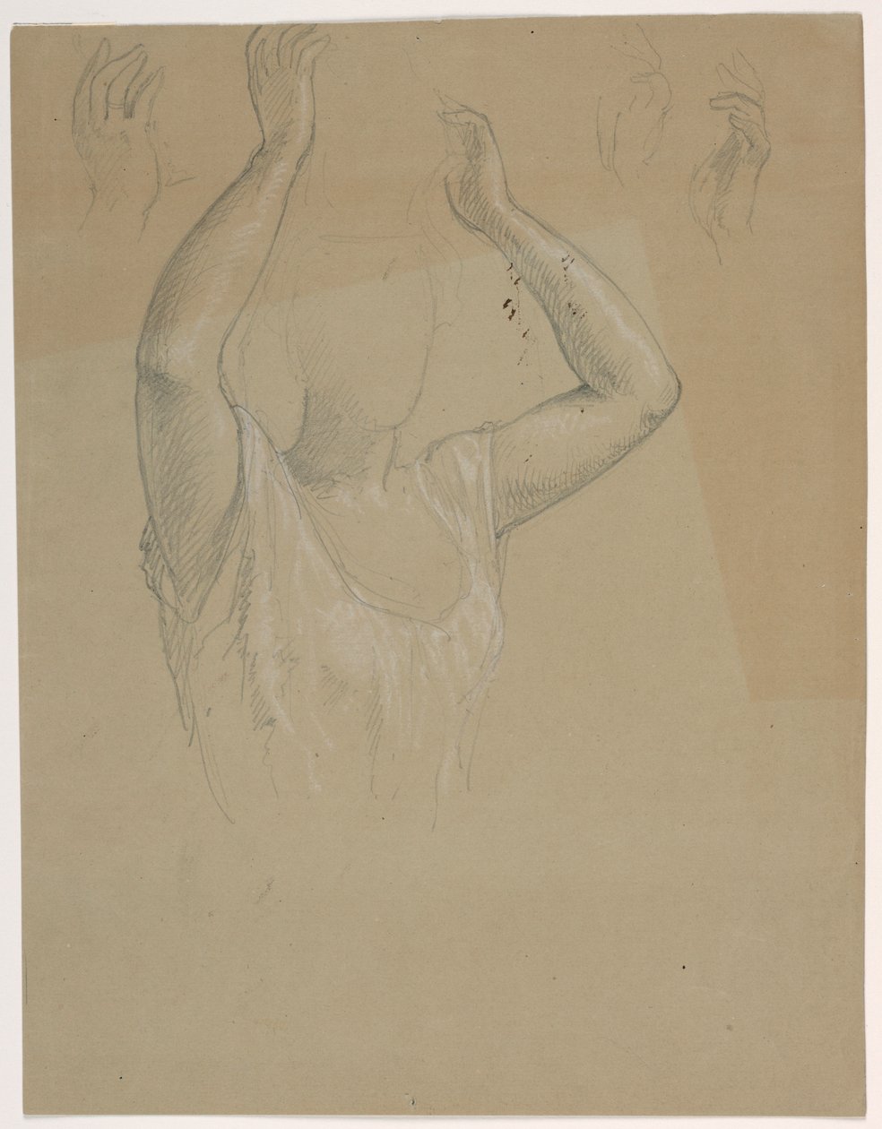 Woman With Hands Raised A, 1844–45 by Daniel Huntington