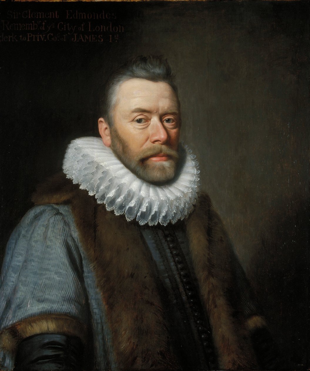 Sir Clement Edmondes by Daniel Mytens: Buy fine art print