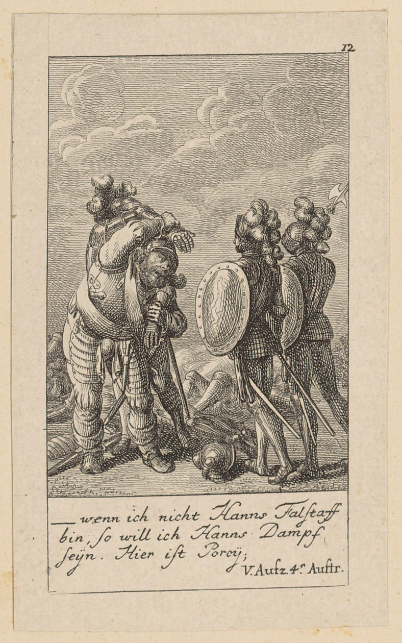 Plate 12 for Shakespeare