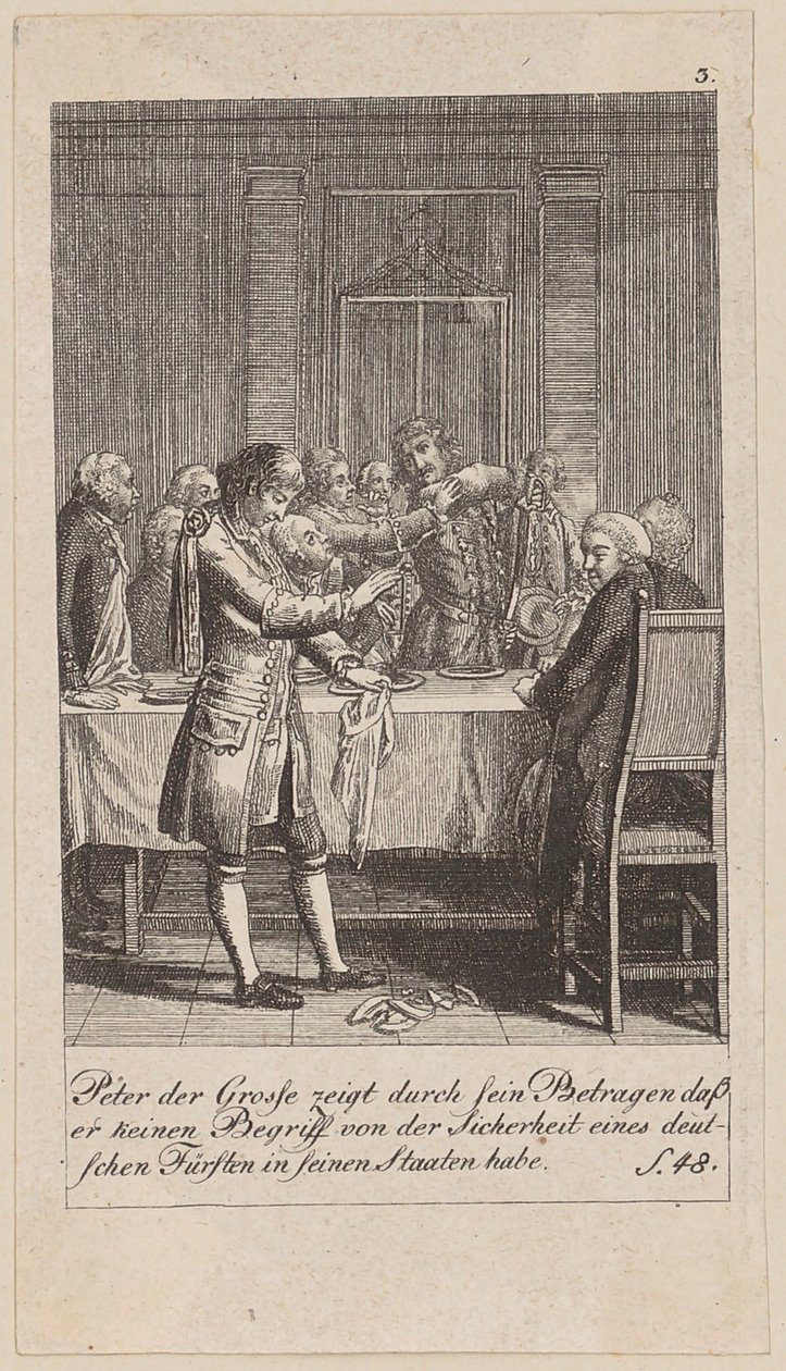 Sheet 3 of the Series "Brandenburg History" by Daniel Nikolaus Chodowiecki