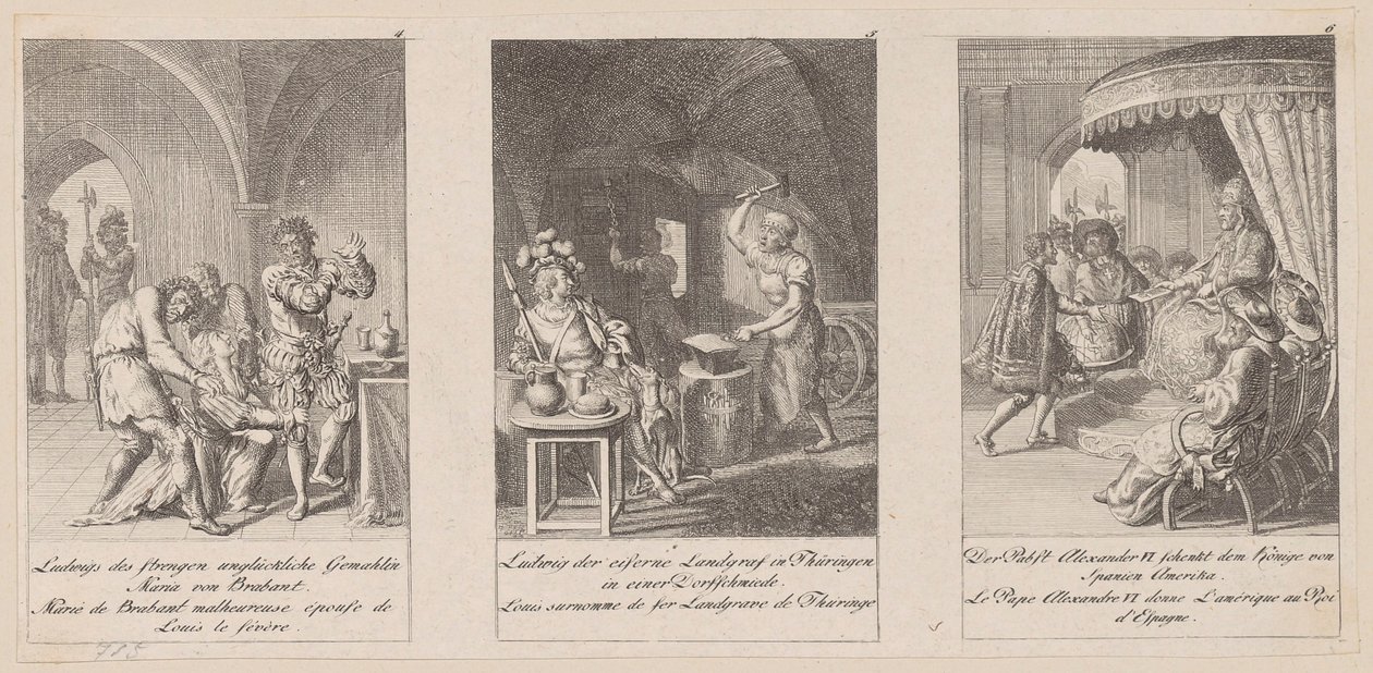 Plates 4-6 from the Series 