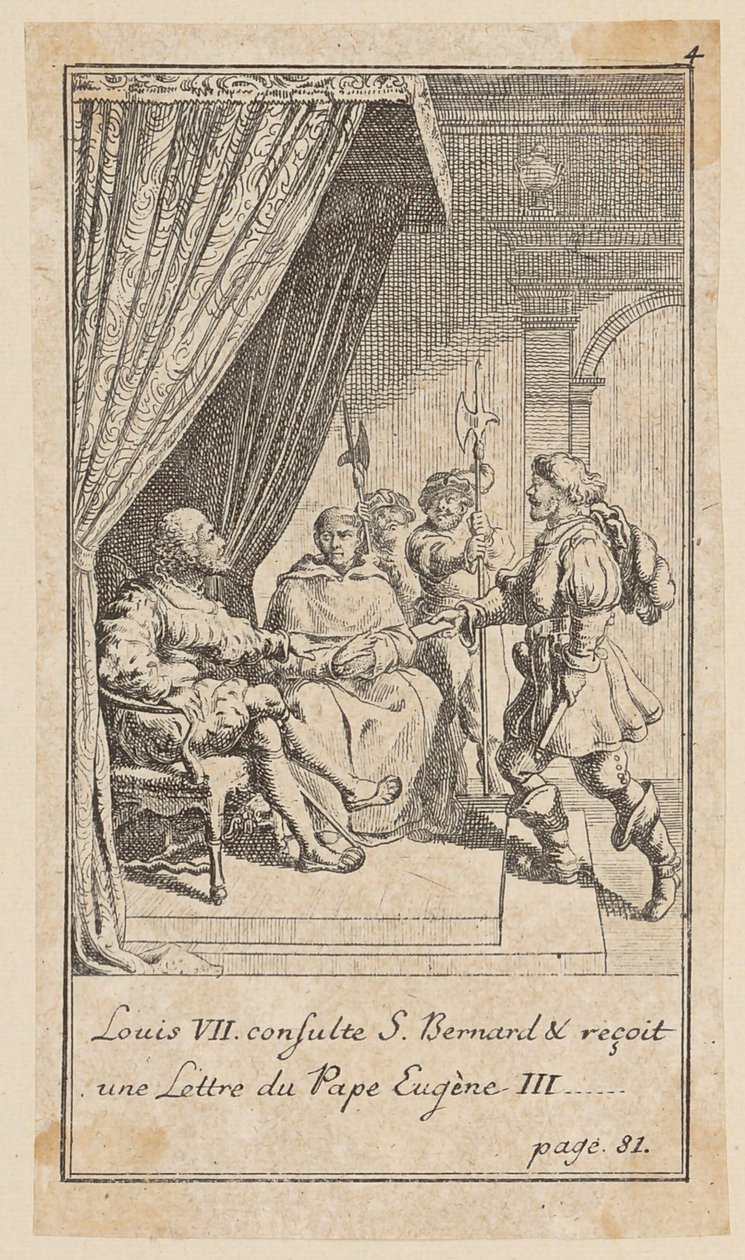 Plate 4 for "History of the Crusades" by Joh. Christoph Mayer by Daniel Nikolaus Chodowiecki