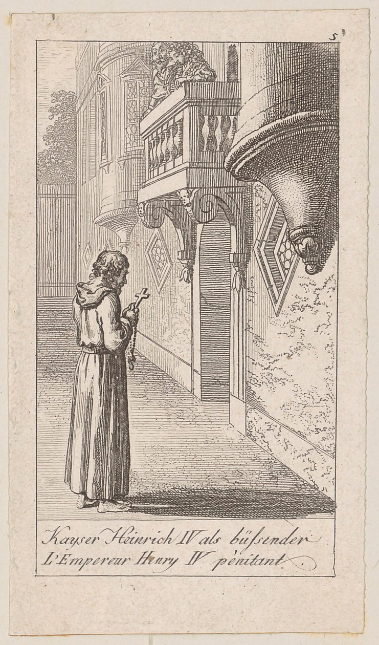 Plate 5 for “Ancient, Medieval and Modern History” by Daniel Nikolaus Chodowiecki
