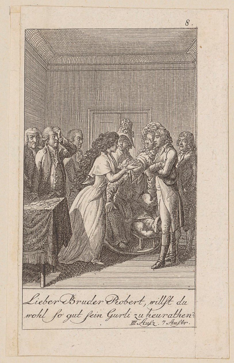 Plate 8 to Aug. von Kotzebue
