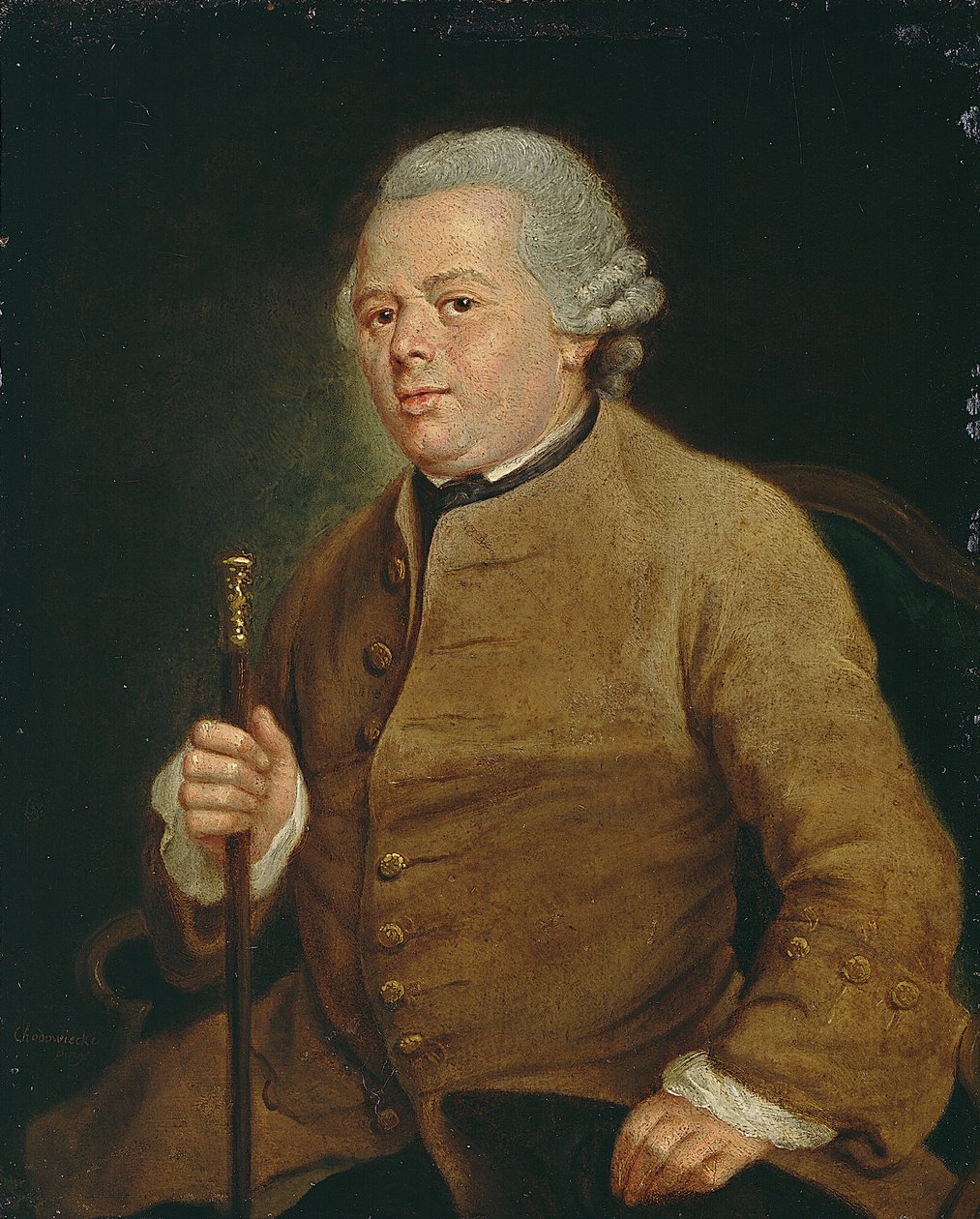 The Merchant Marcus Levin (d. 1790) by Daniel Nikolaus Chodowiecki