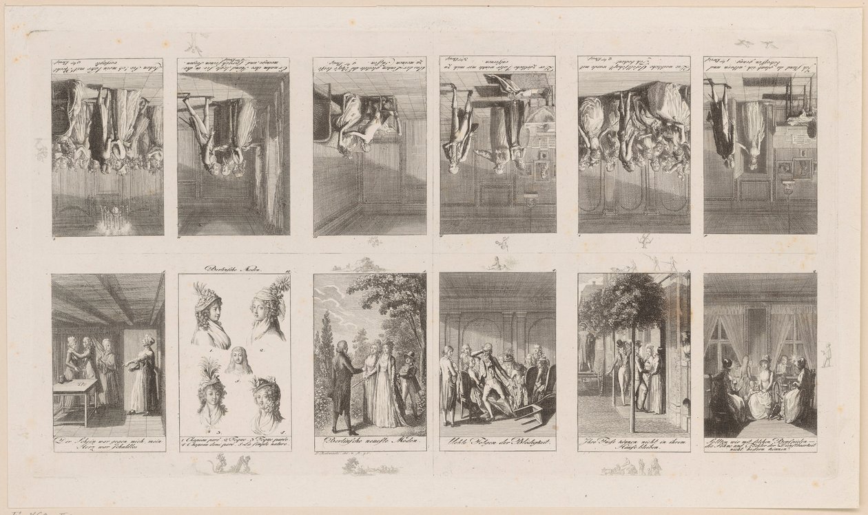Fragment of a Marriage Story by Daniel Nikolaus Chodowiecki