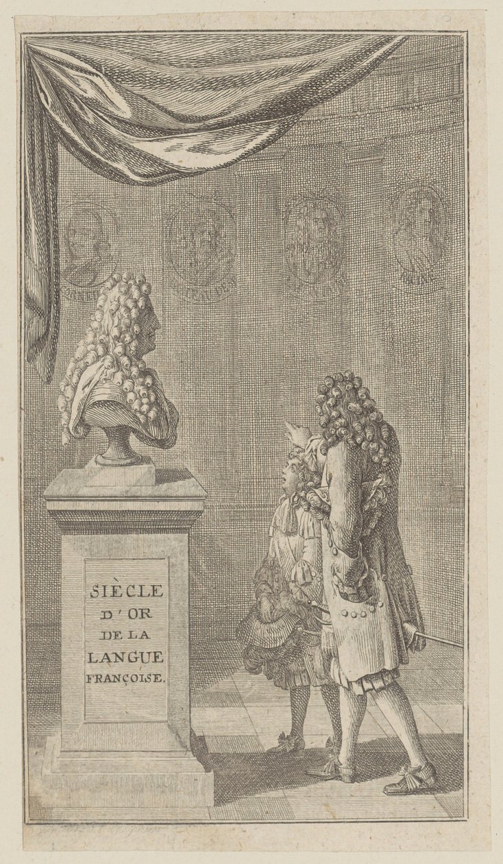 Golden Age of the French Language by Daniel Nikolaus Chodowiecki