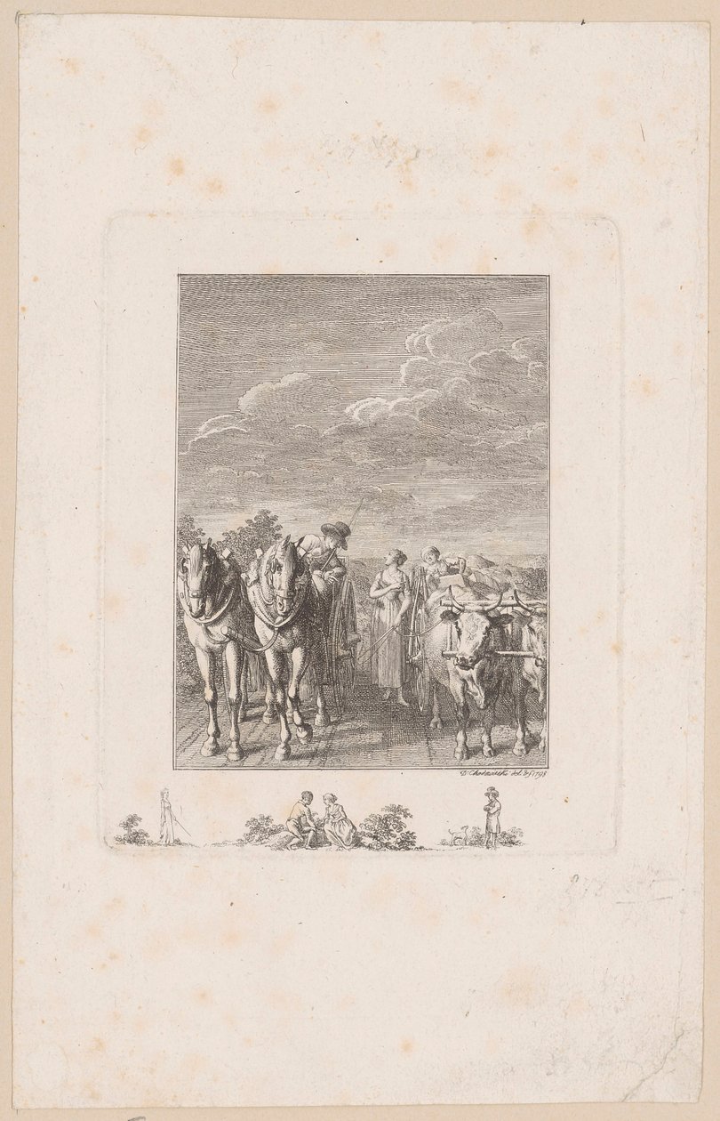 Hermann has caught up with the Displaced by Daniel Nikolaus Chodowiecki