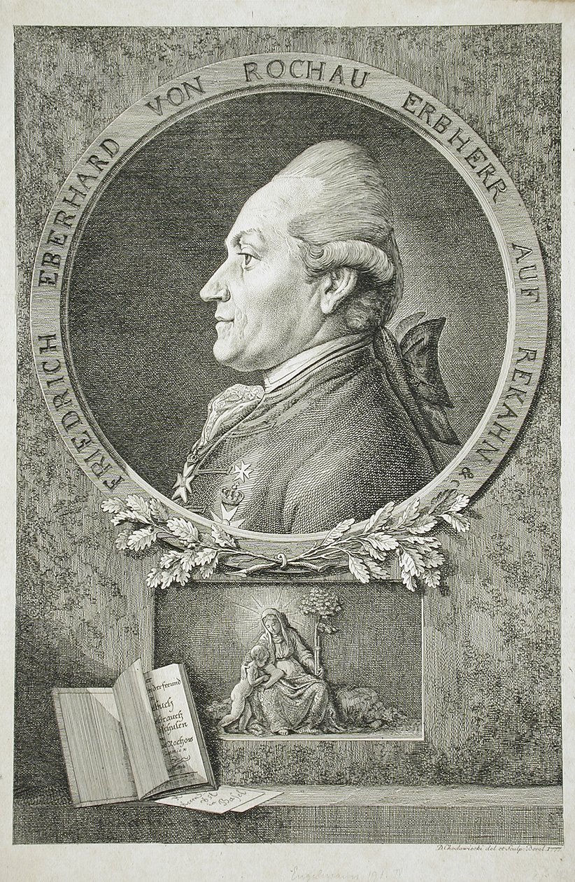 Portrait of Friedrich Eberhard von Rochau by Daniel Nikolaus Chodowiecki