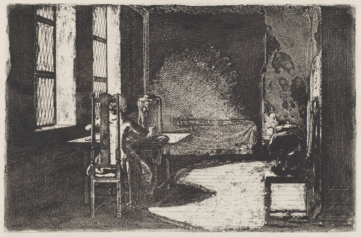 The Artist in His Mother