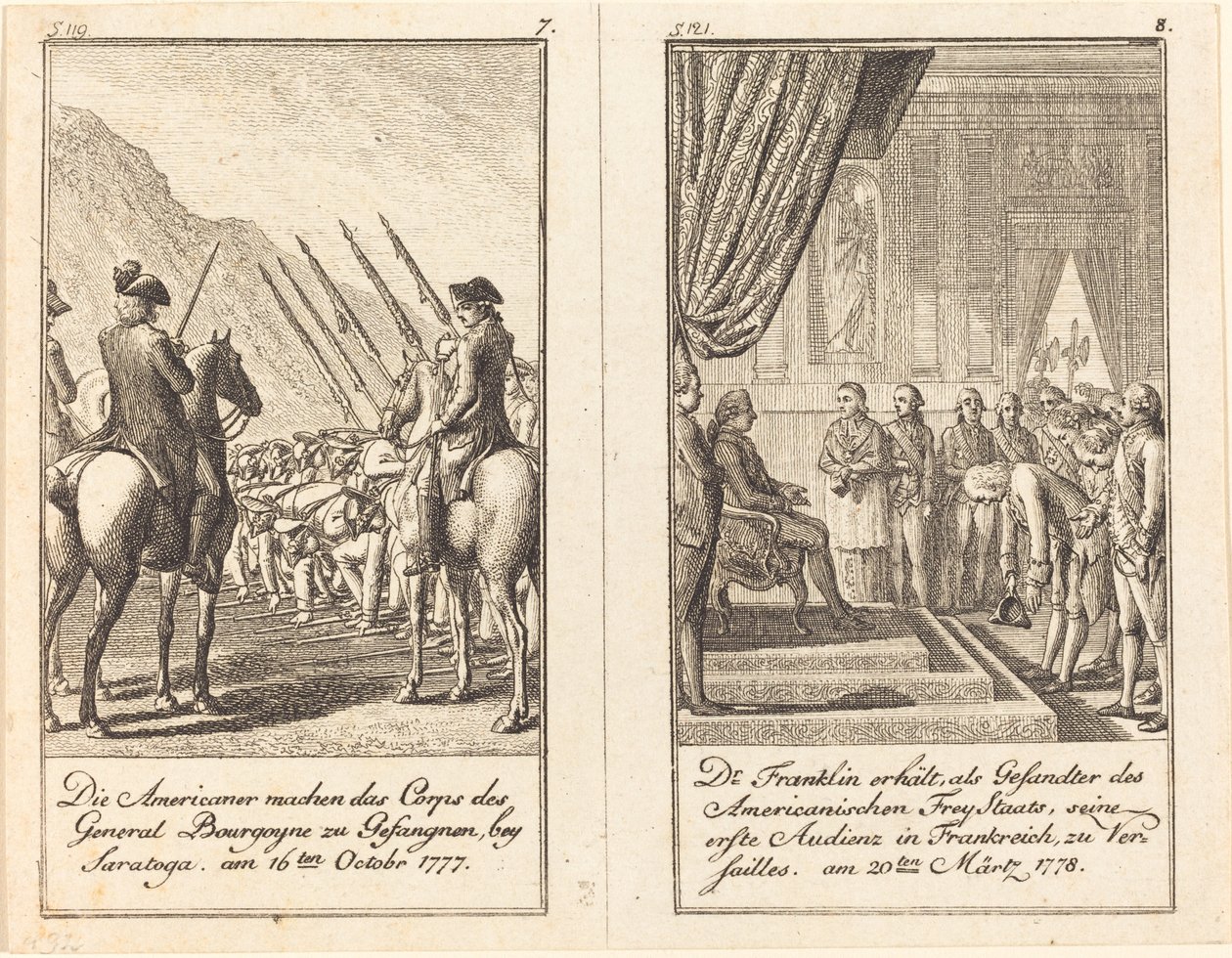 The History of the United States by Daniel Nikolaus Chodowiecki
