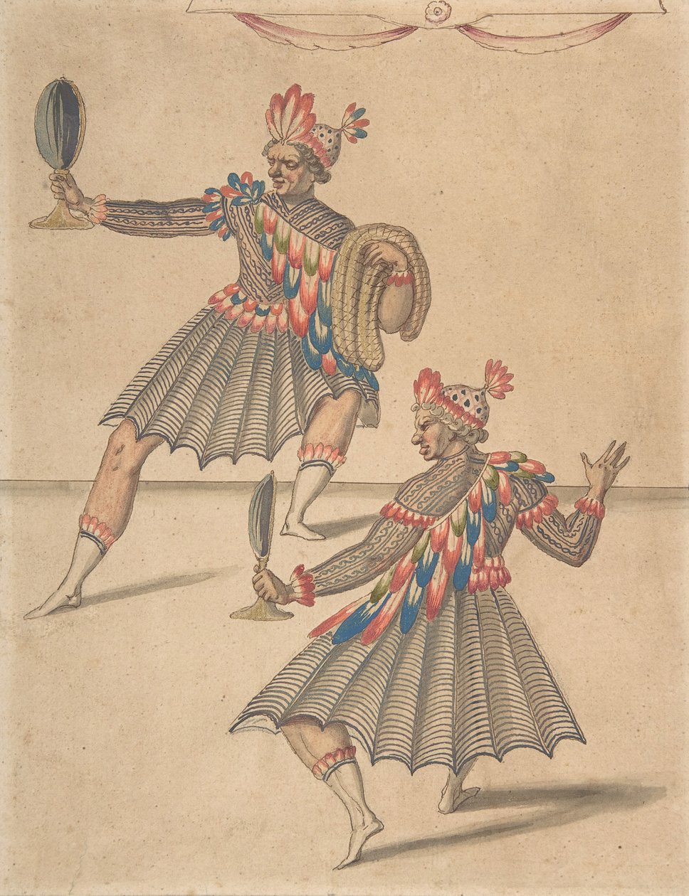 Drawing of Two 