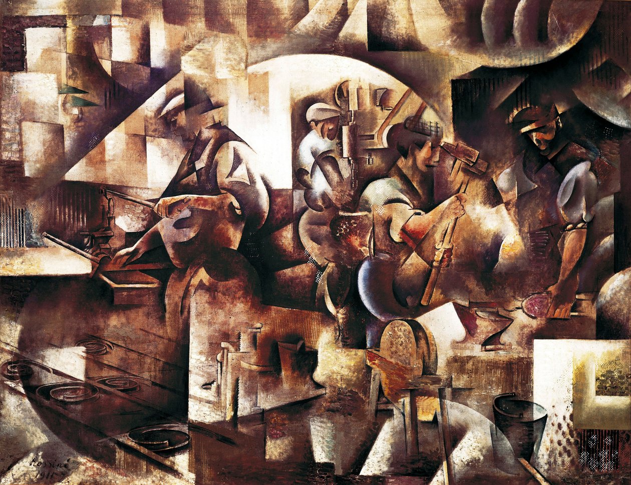 The Forge by Daniel Vladimir Baranoff-Rossine