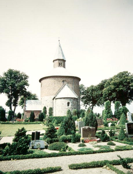 Bjernede Church, built 1125-75 by Danish School