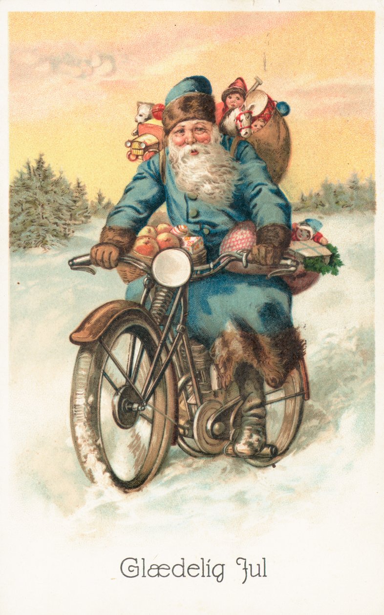 Danish Christmas Card by Danish School