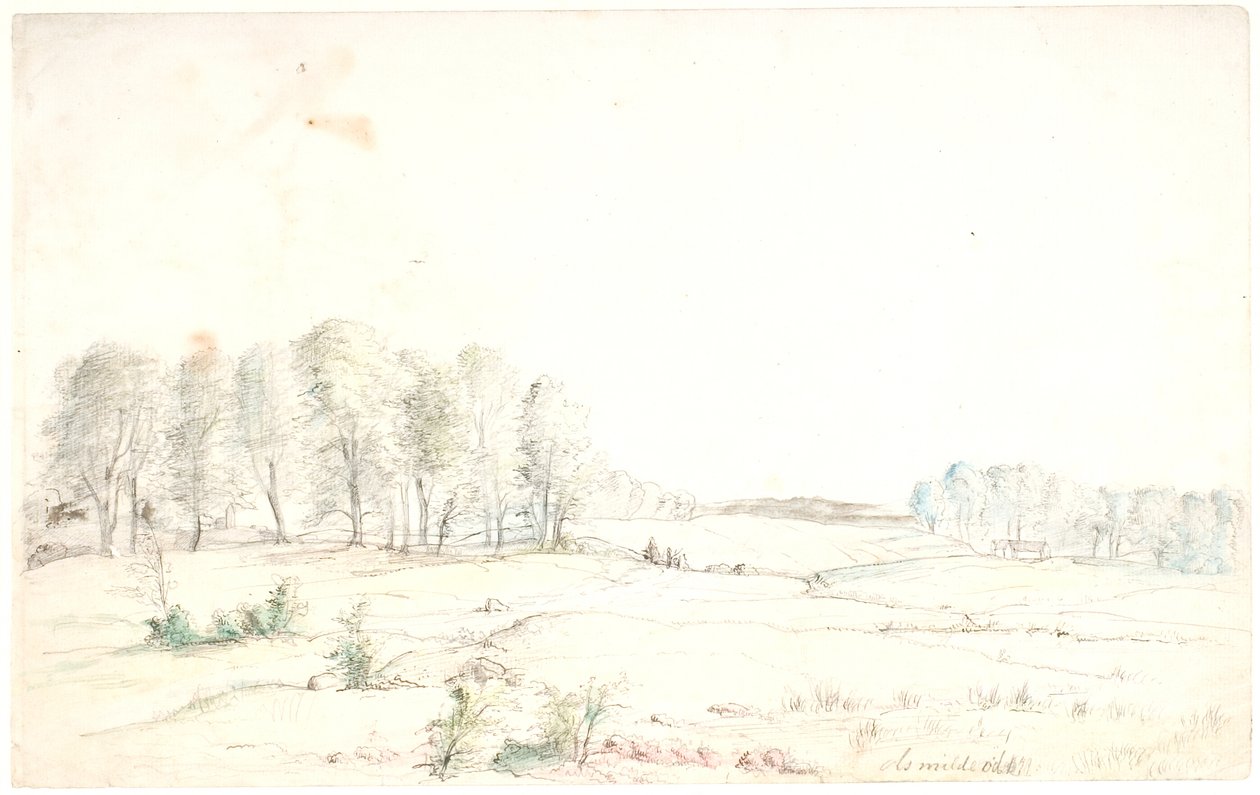 Landscape at Aminderød by Dankvart Dreyer