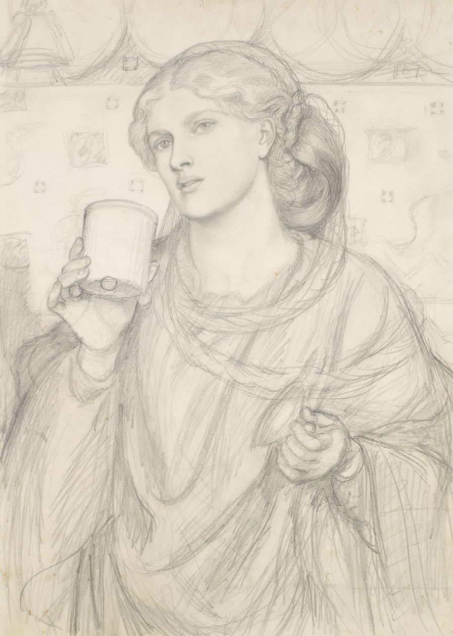 The Loving Cup by Dante Gabriel Charles Rossetti