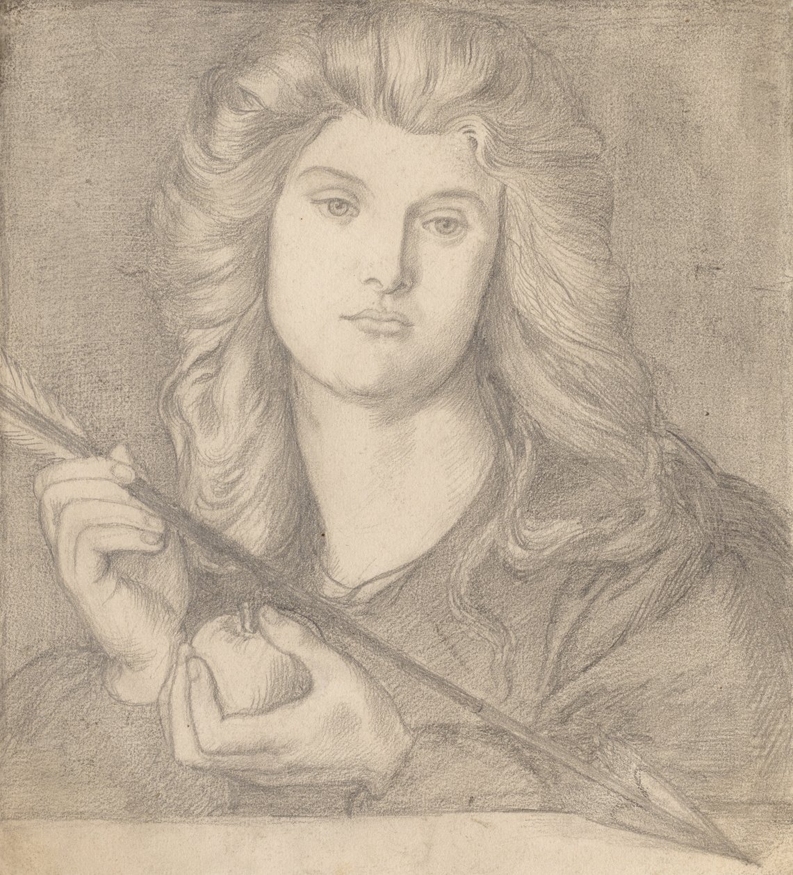 Study for Venus Verticordia by Dante Gabriel Charles Rossetti