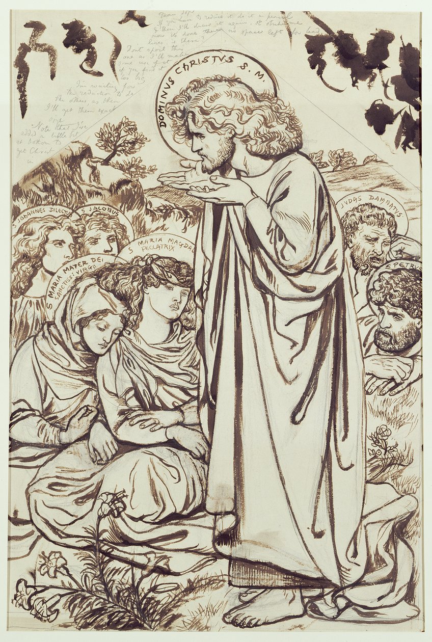 The Sermon on the Mount by Dante Gabriel Charles Rossetti