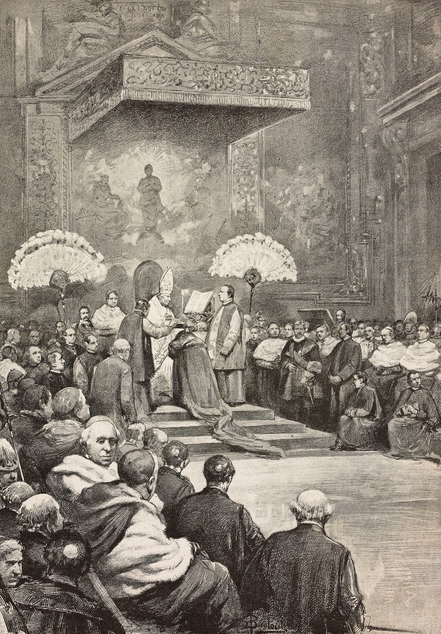Consistory on November 13, Pope Leo XIII creating new cardinals, Vatican by Dante Paolocci