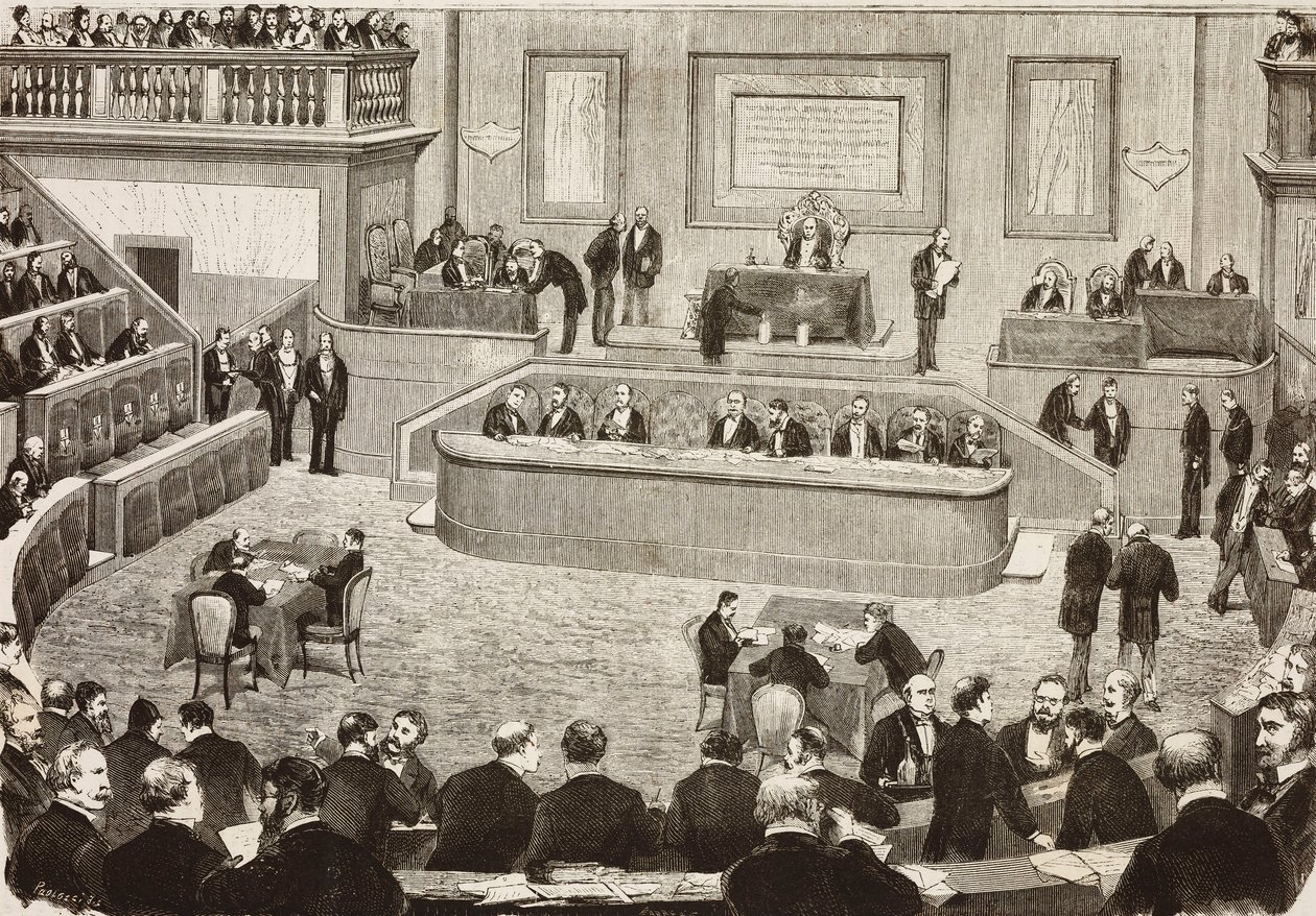 Session on July 26 of the Italian Senate, Rome, Italy by Dante Paolocci