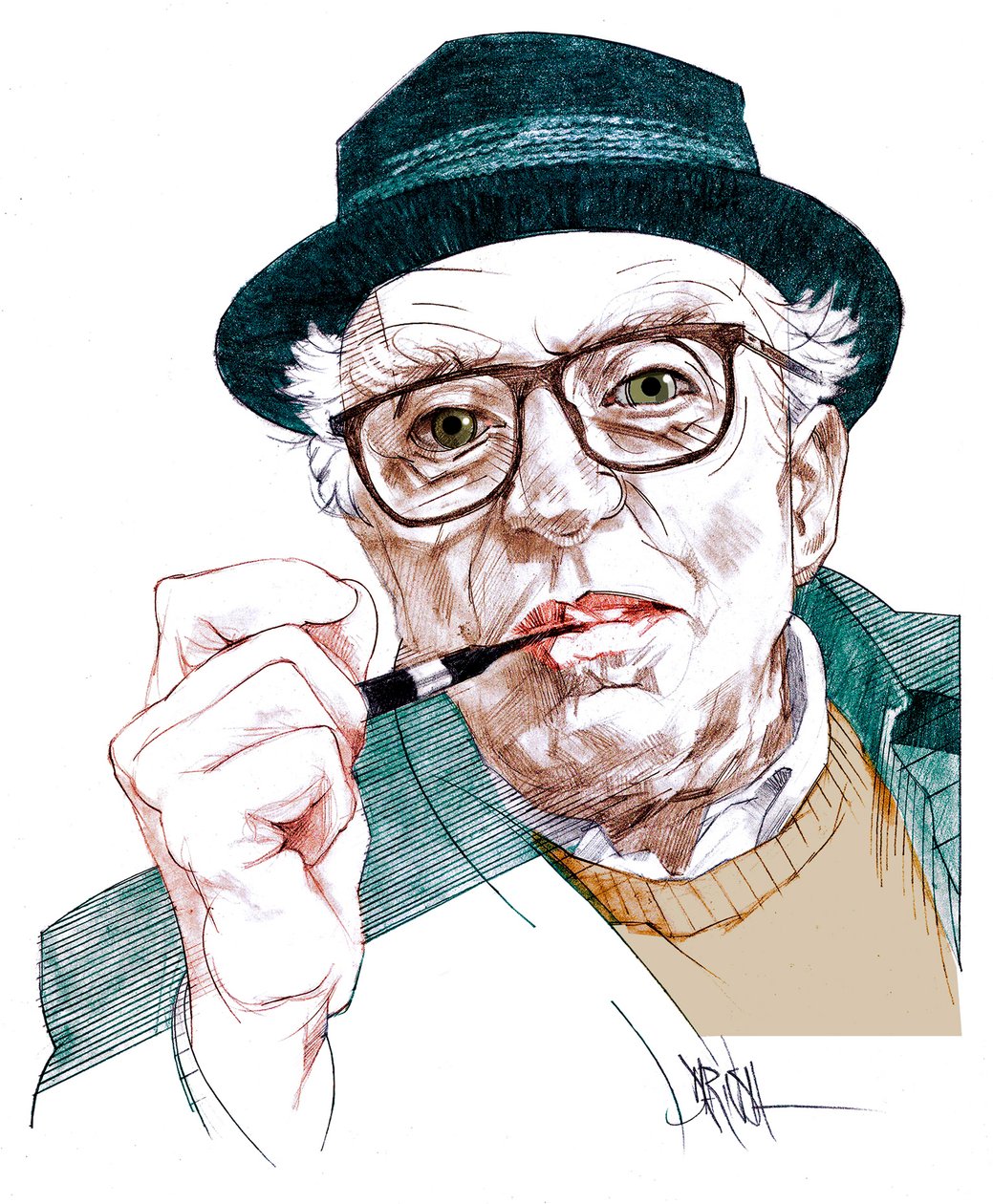 Luigi Malerba, 2020 by Dariush Radpour