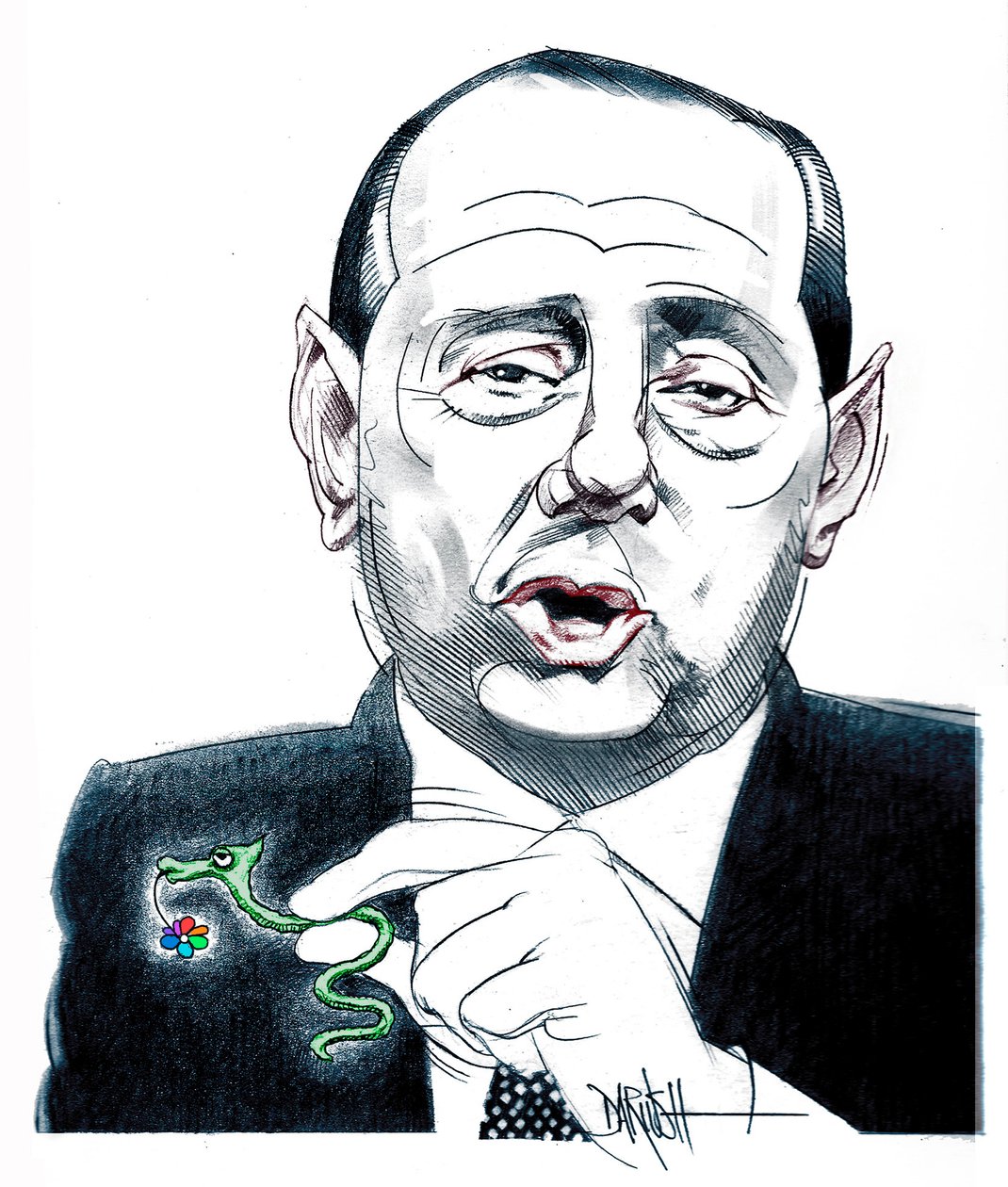 Silvio Berlusconi, 2024 by Dariush Radpour
