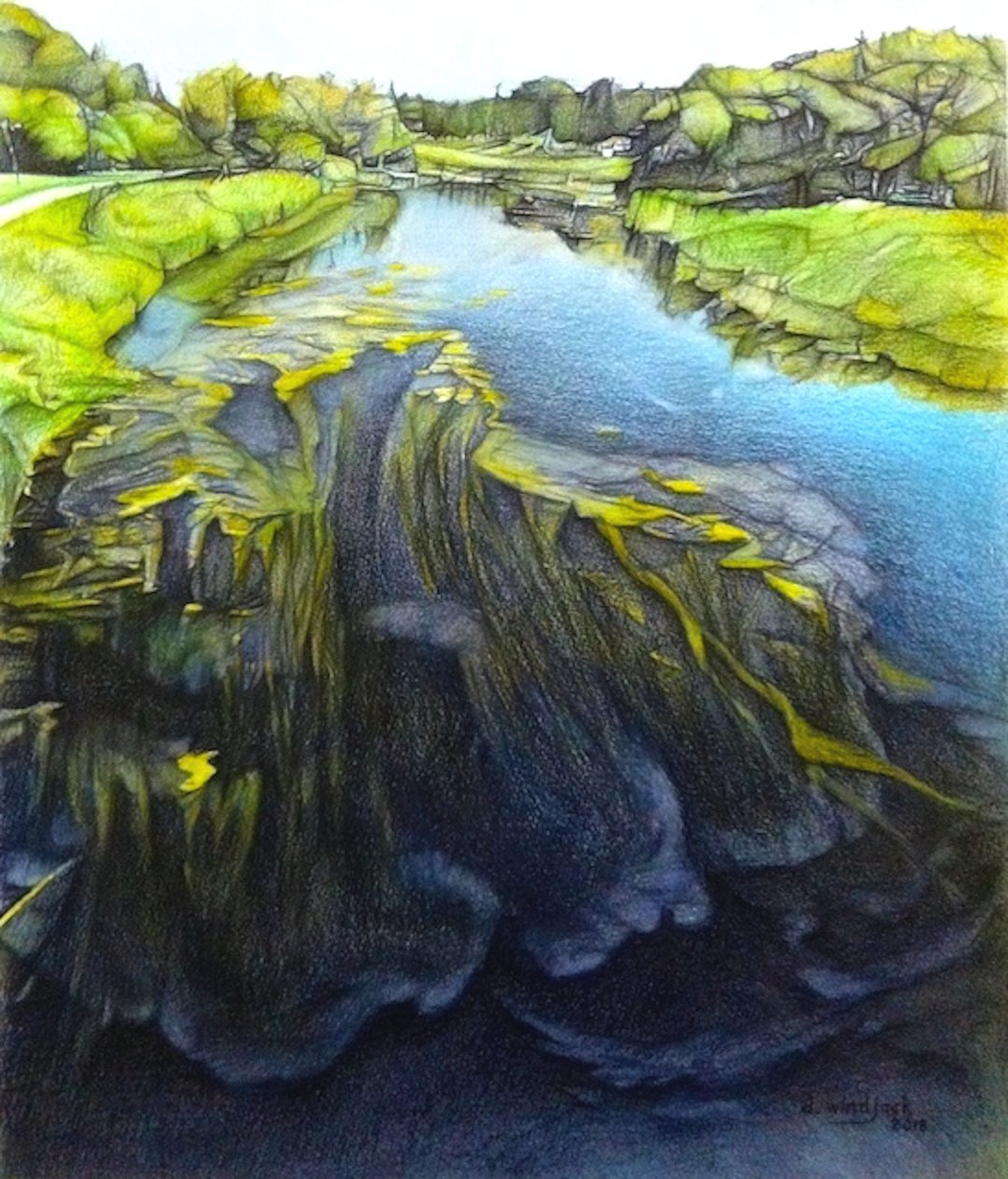 What Lies Beneath, 2018 by Darrell Windjack