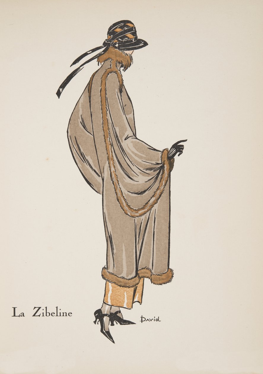 The Sable, from a Collection of Fashion Plates by David