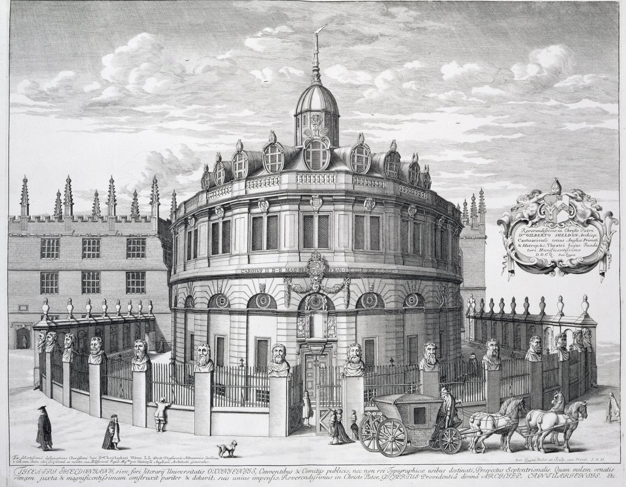 Sheldonian Theatre, Oxford, from 