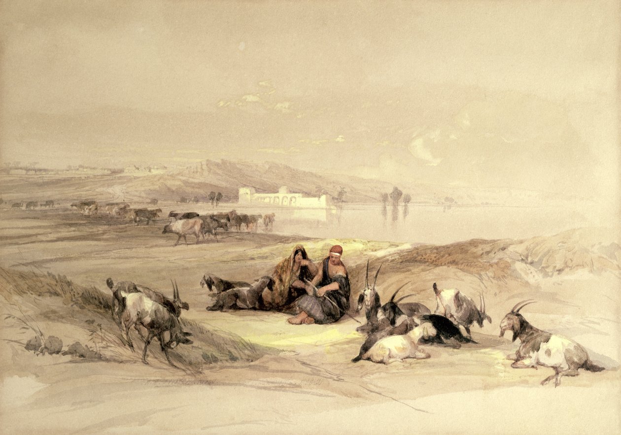 Ancient Ashdod by David Roberts
