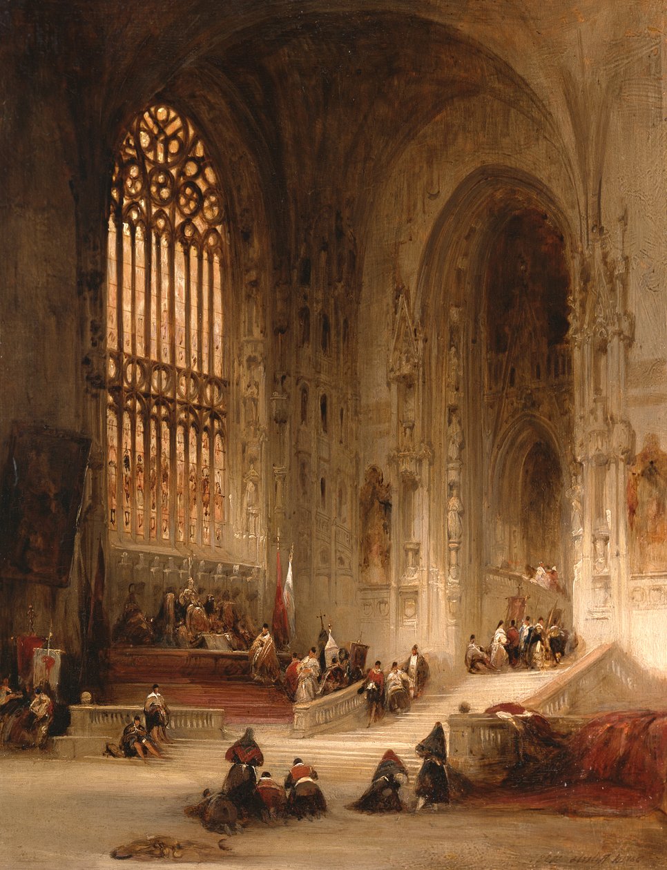Burgos Cathedral by David Roberts