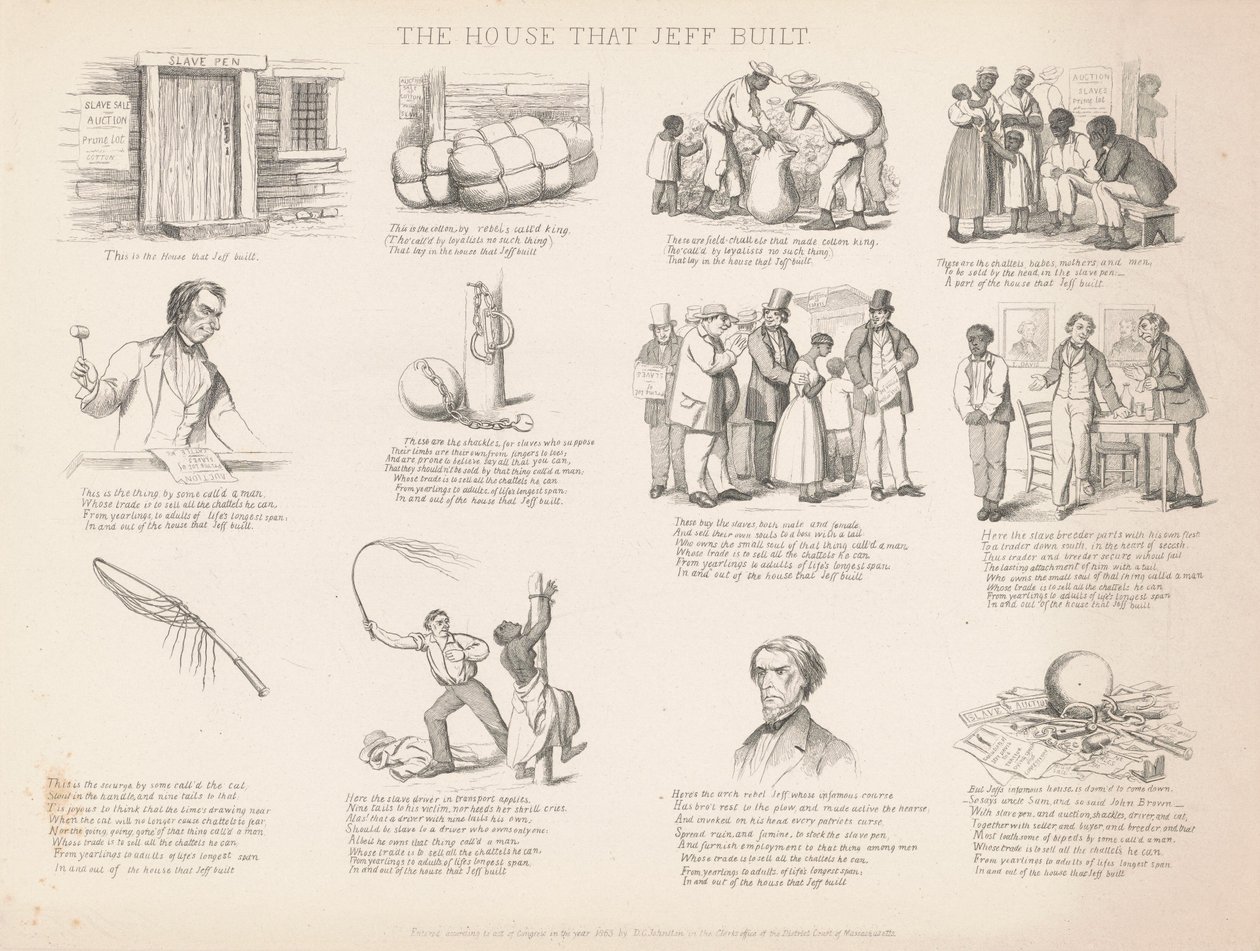 The House that Jeff Built by David Claypoole Johnston