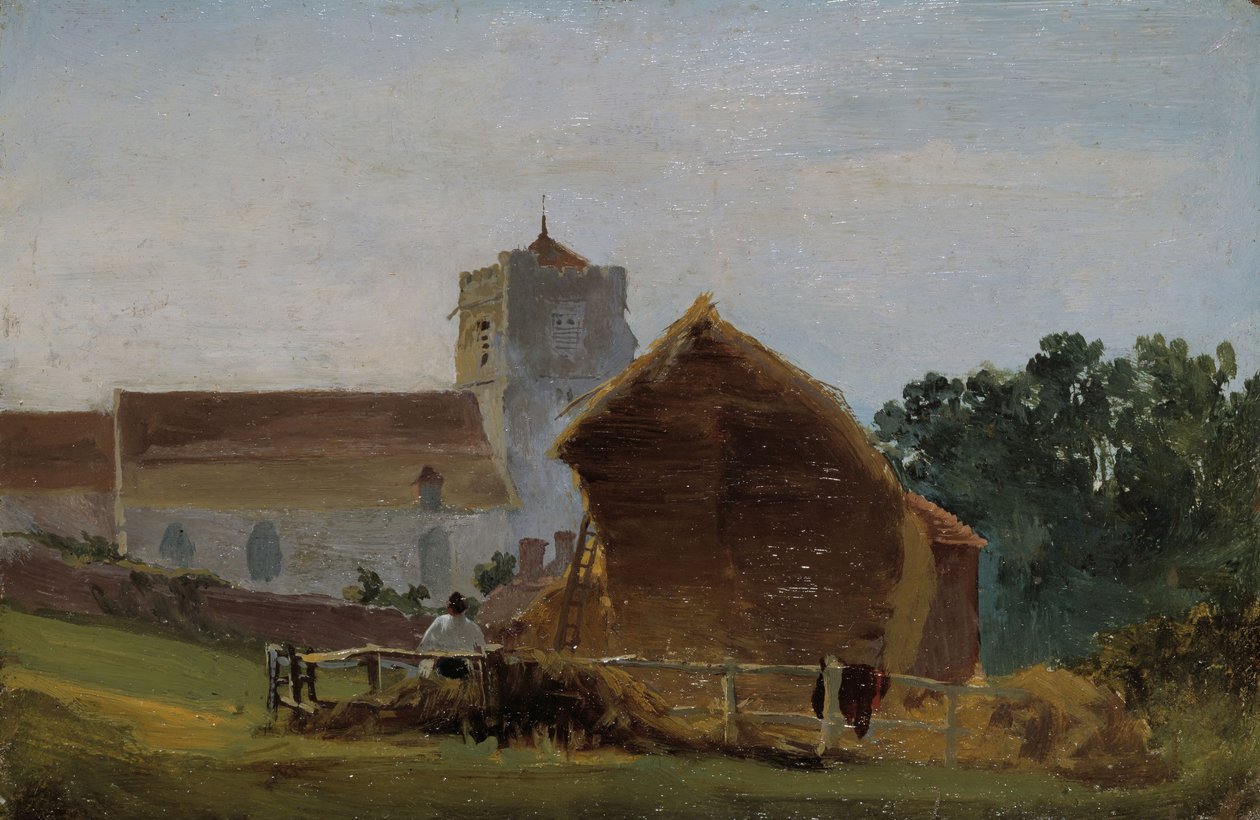 All Saints Church, Hastings by David Cox the elder