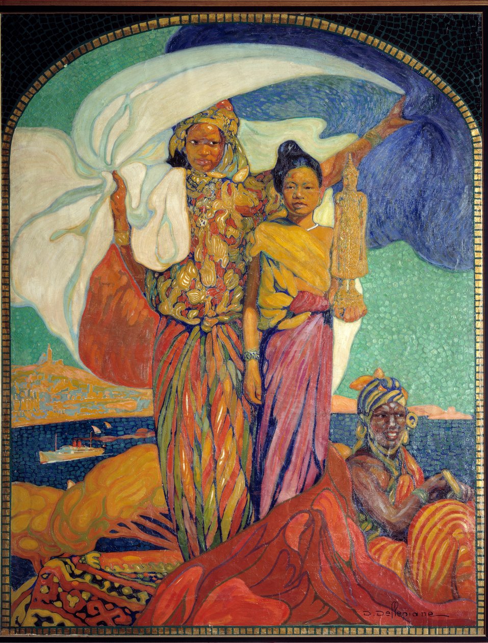 Colonialism: Poster for the Colonial National Exhibition in Marseille