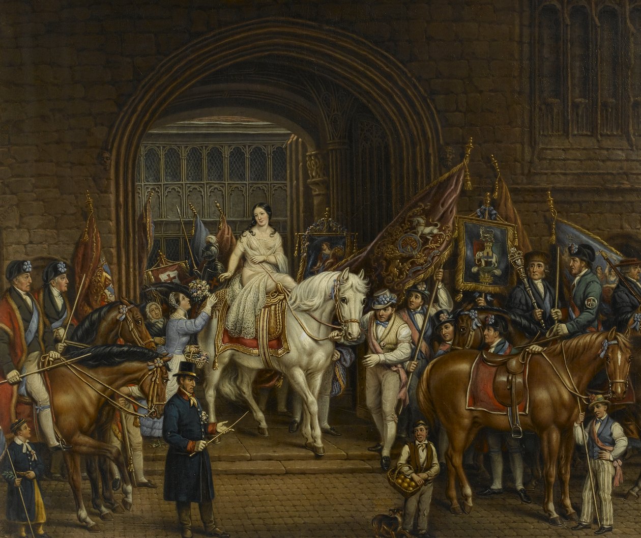 Lady Godiva Procession of 1829, 1867 by David Gee