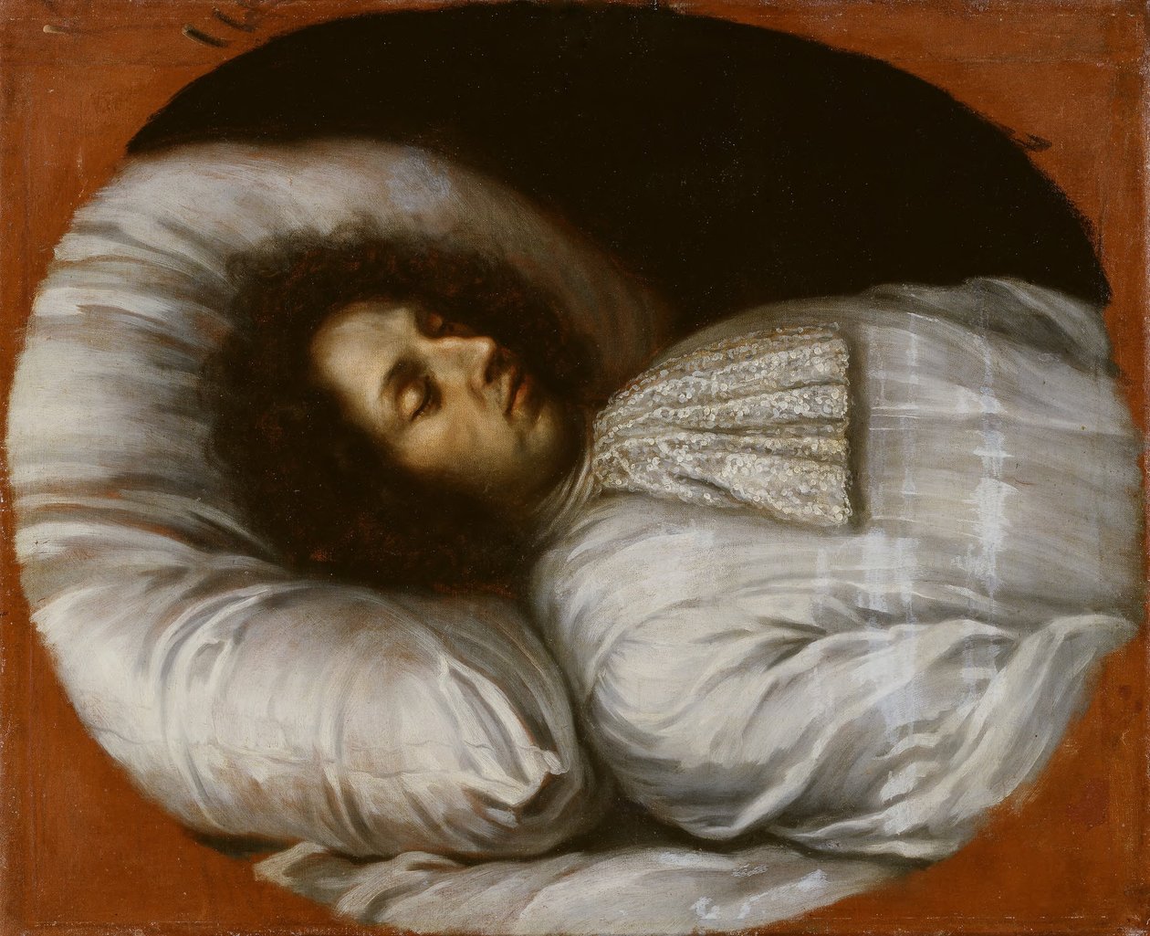 Charles XI (1655–1697), King of Sweden, Count Palatine of Zweibrücken, on his Deathbed, 1697 by David Klöcker Ehrenstrahl